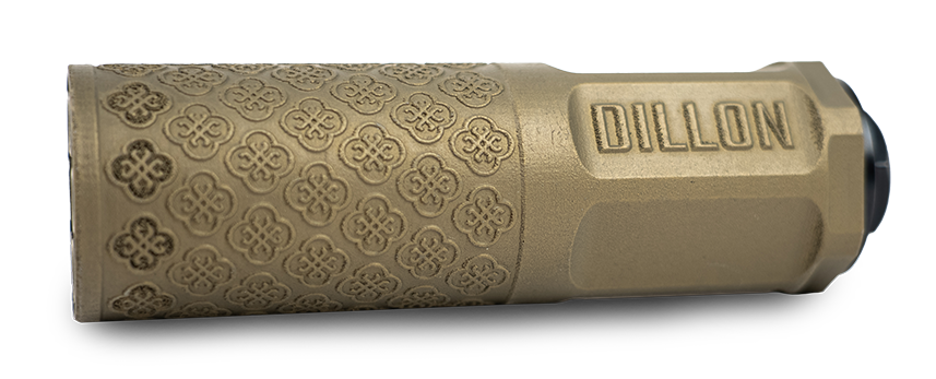 Dillon Rifle Company Inconel Suppressor 5.56 Standard in TAN - Image 7