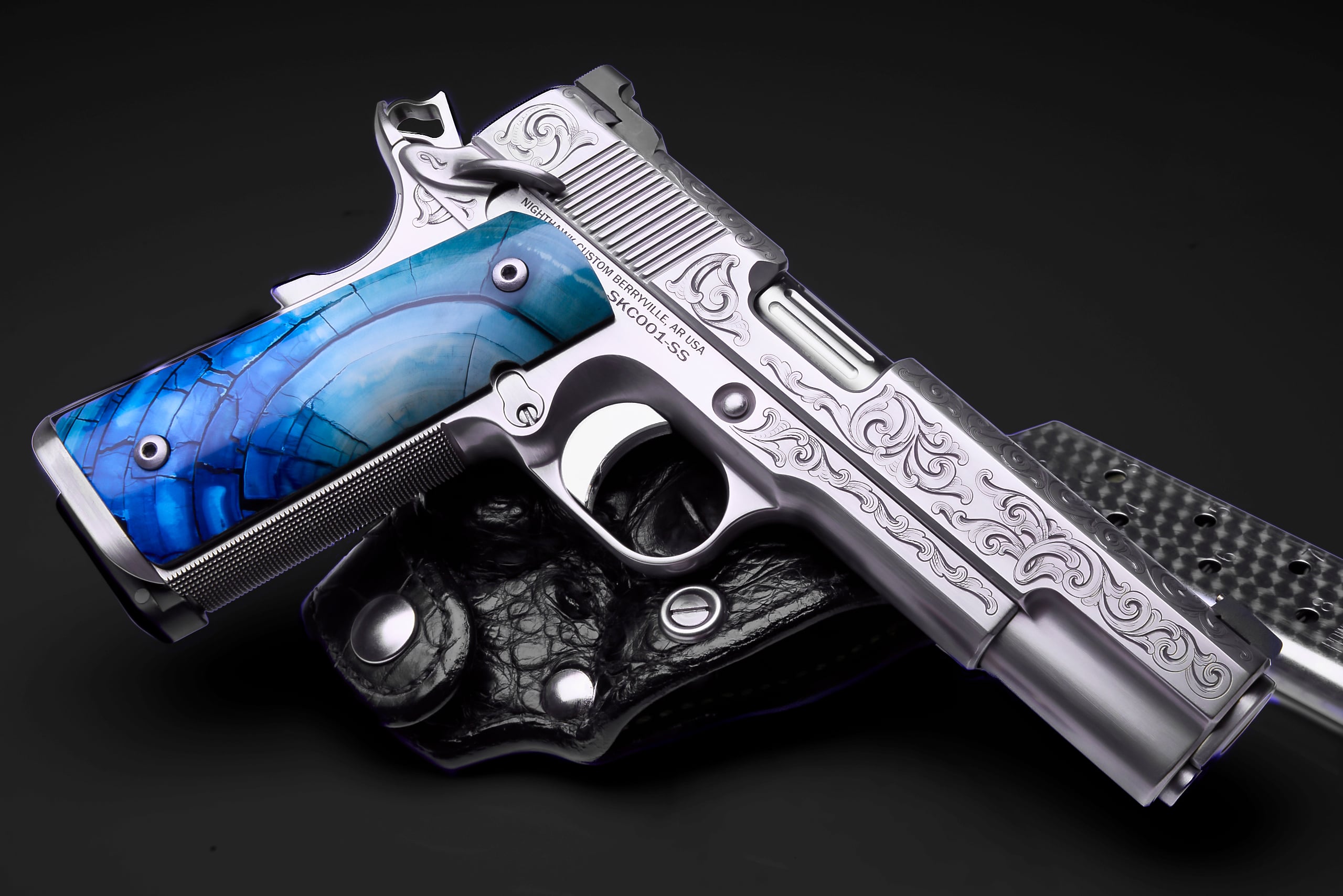 Limited Edition Nighthawk Custom SKC VIP "ICE" 1911 45acp - Image 2