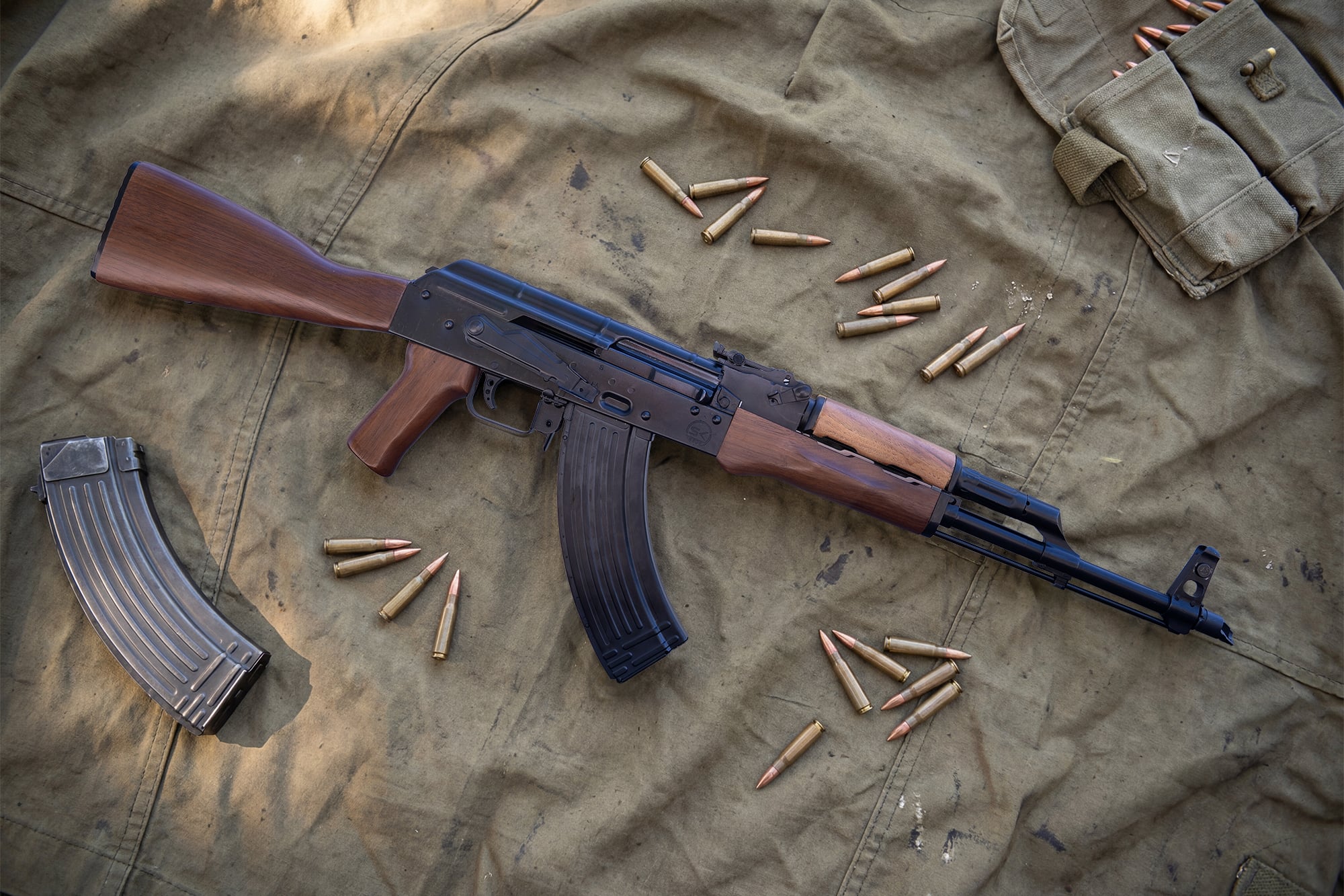 SK Customs Romanian Model 63 AKM-47 7.62x39mm Designed by Mikhail Kalashnikov