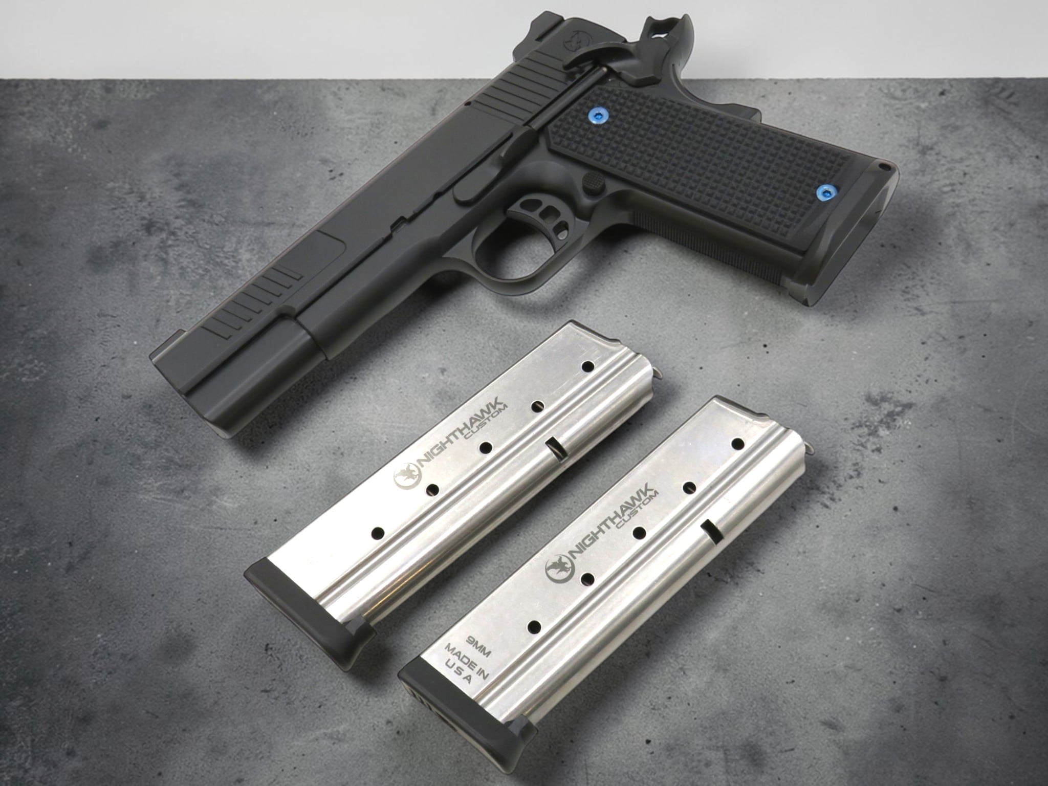 Nighthawk Custom New 9mm Envoy IOS 1911 Ambassador Series - Image 8