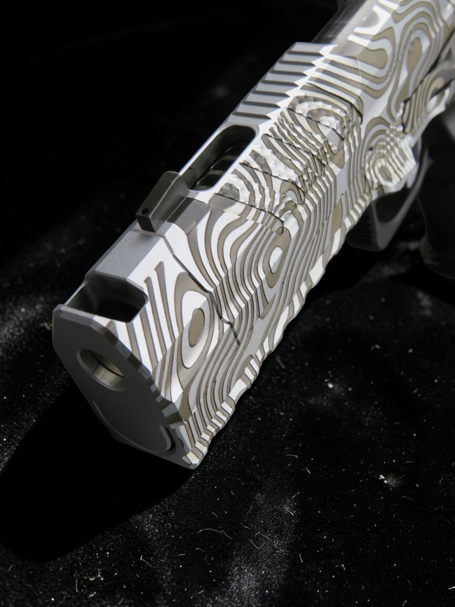 CUSTOM SHOP LIMITED EDITION DEEP DAMASCUS EDITION FUSION FIREARMS XP-PRO COMP & PORTED AMBI - Image 3