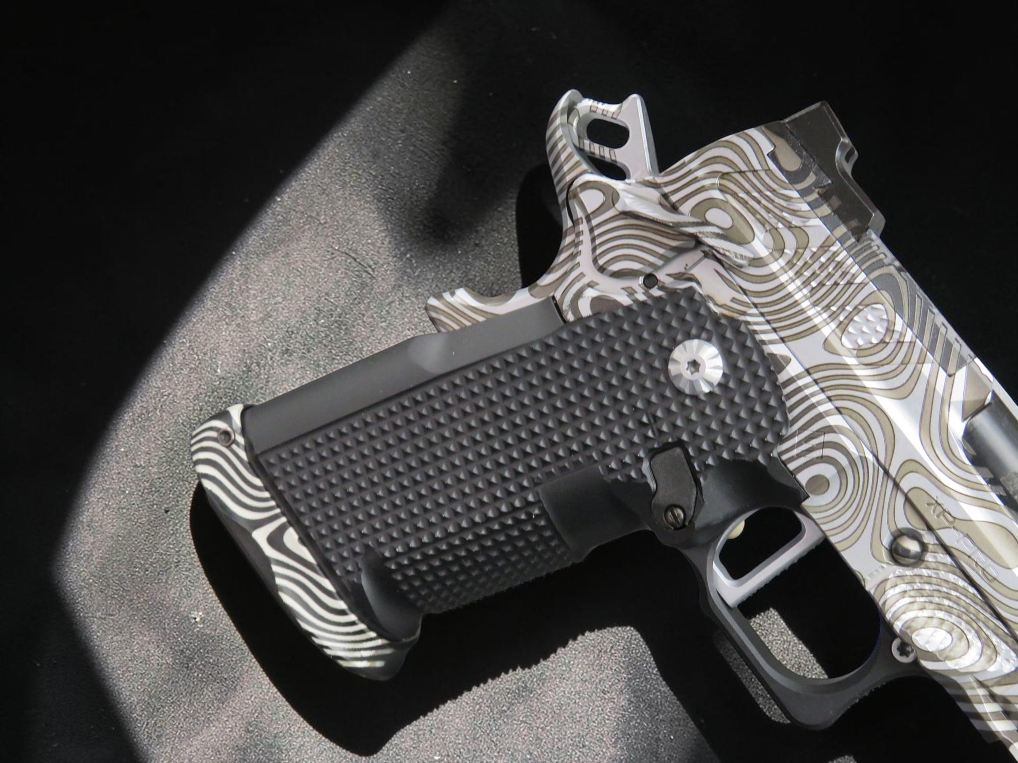 CUSTOM SHOP LIMITED EDITION DEEP DAMASCUS EDITION FUSION FIREARMS XP-PRO COMP & PORTED AMBI - Image 4
