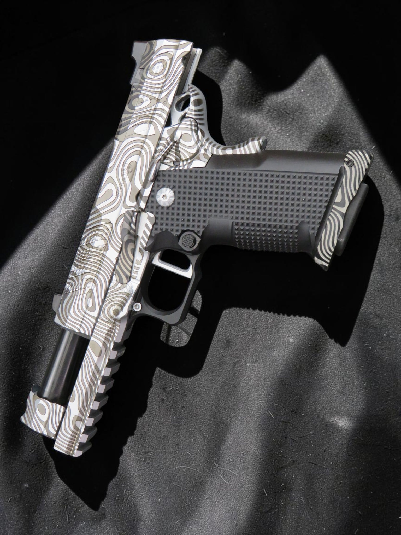 CUSTOM SHOP LIMITED EDITION DEEP DAMASCUS EDITION FUSION FIREARMS XP-PRO COMP & PORTED AMBI - Image 6