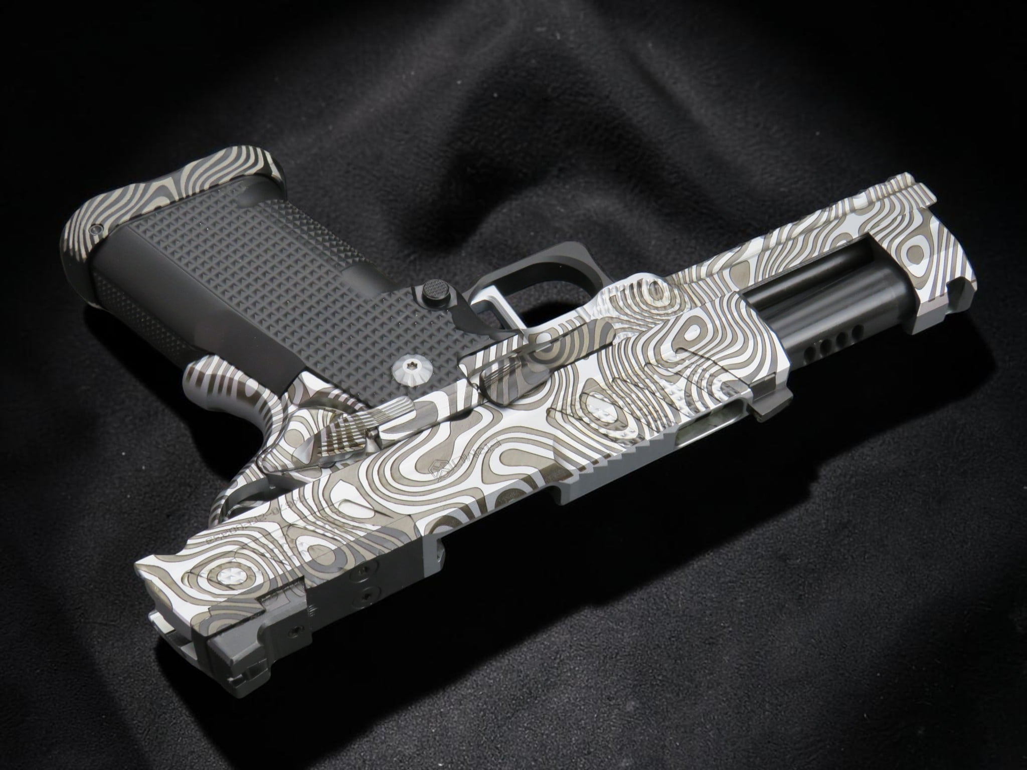 CUSTOM SHOP LIMITED EDITION DEEP DAMASCUS EDITION FUSION FIREARMS XP-PRO COMP & PORTED AMBI - Image 7