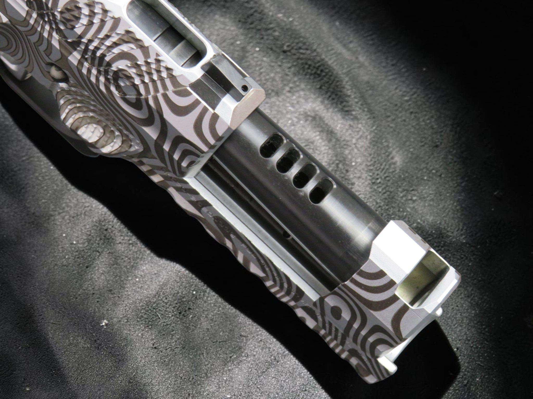 CUSTOM SHOP LIMITED EDITION DEEP DAMASCUS EDITION FUSION FIREARMS XP-PRO COMP & PORTED AMBI - Image 8
