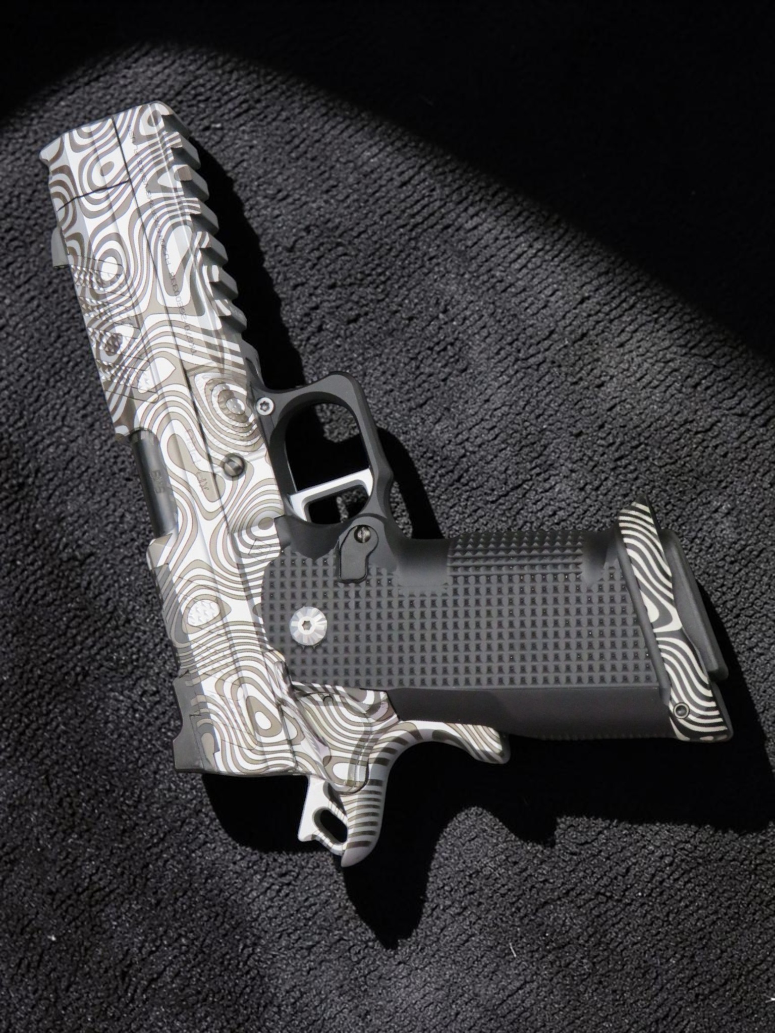 CUSTOM SHOP LIMITED EDITION DEEP DAMASCUS EDITION FUSION FIREARMS XP-PRO COMP & PORTED AMBI - Image 10