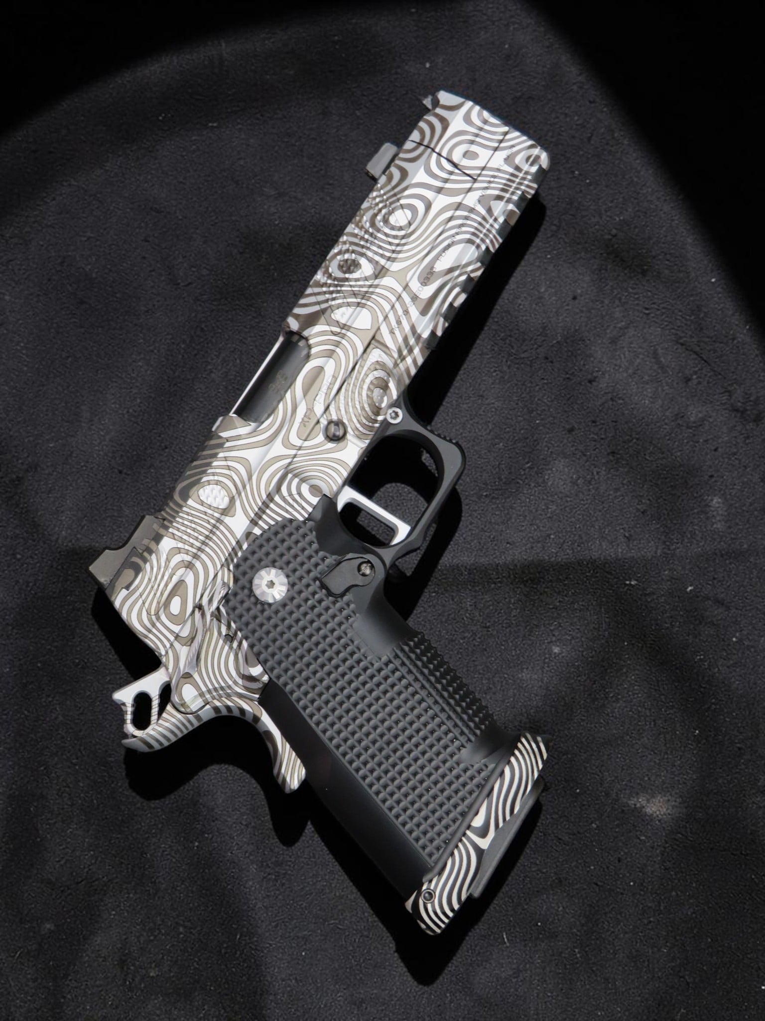 CUSTOM SHOP LIMITED EDITION DEEP DAMASCUS EDITION FUSION FIREARMS XP-PRO COMP & PORTED AMBI - Image 2