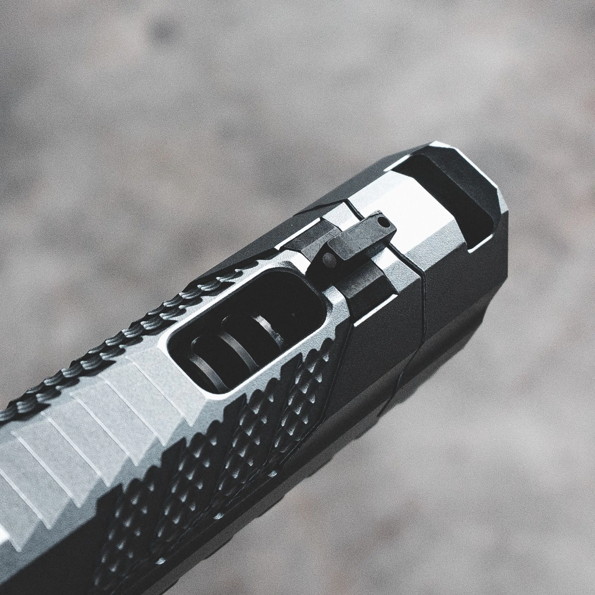 CUSTOM SHOP LIMITED EDITION CHROME EDITION FUSION FIREARMS XP-PRO COMP & PORTED AMBI - Image 2