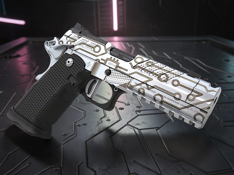 CUSTOM SHOP LIMITED EDITION CYBER ATTACK CHROME EDITION FUSION FIREARMS