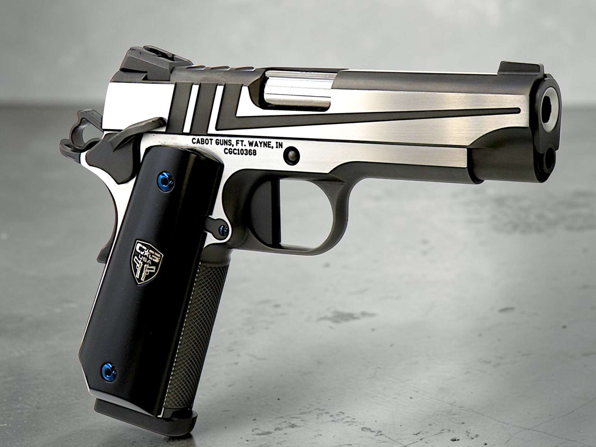 Cabot Guns Upgraded Gran Torino SS in 9mm Bobtail Commander