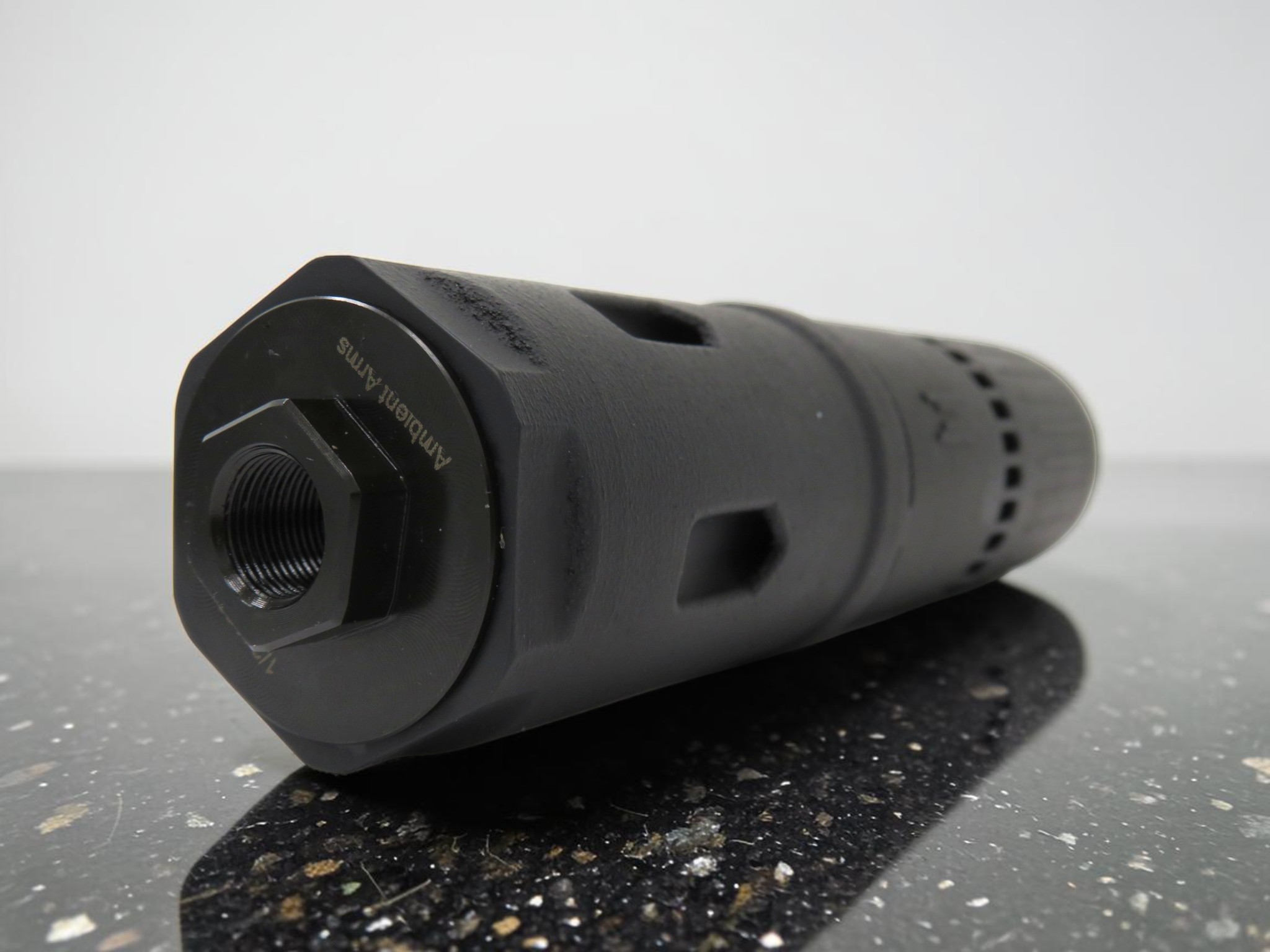 AMBIENT ARMS SUPPRESSOR EXO 5.56 TI WITH HUB 1/2x28 - Image 3