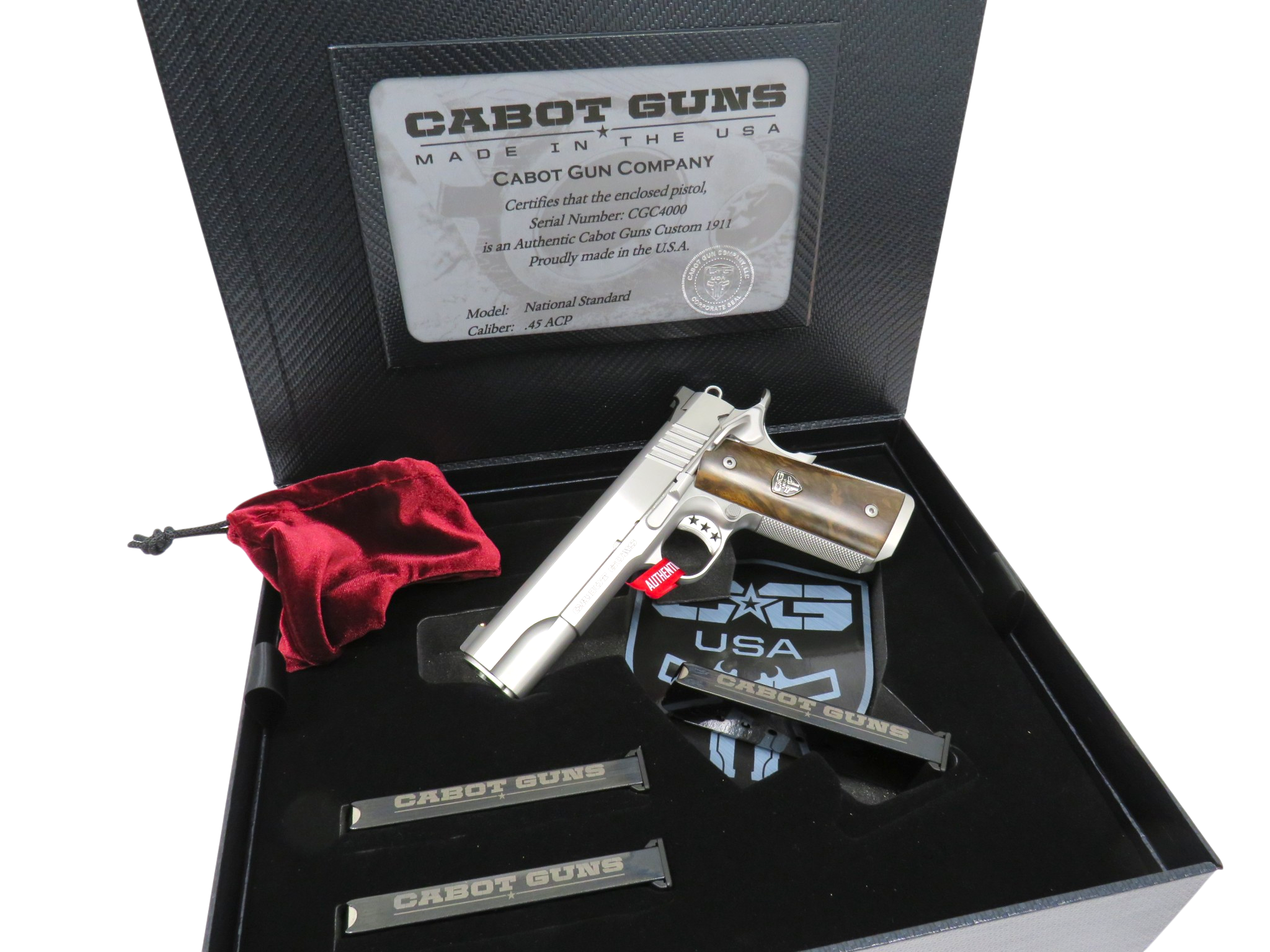Cabot Guns The National Standard 1911 in 45acp only ONE of 050 - Image 11