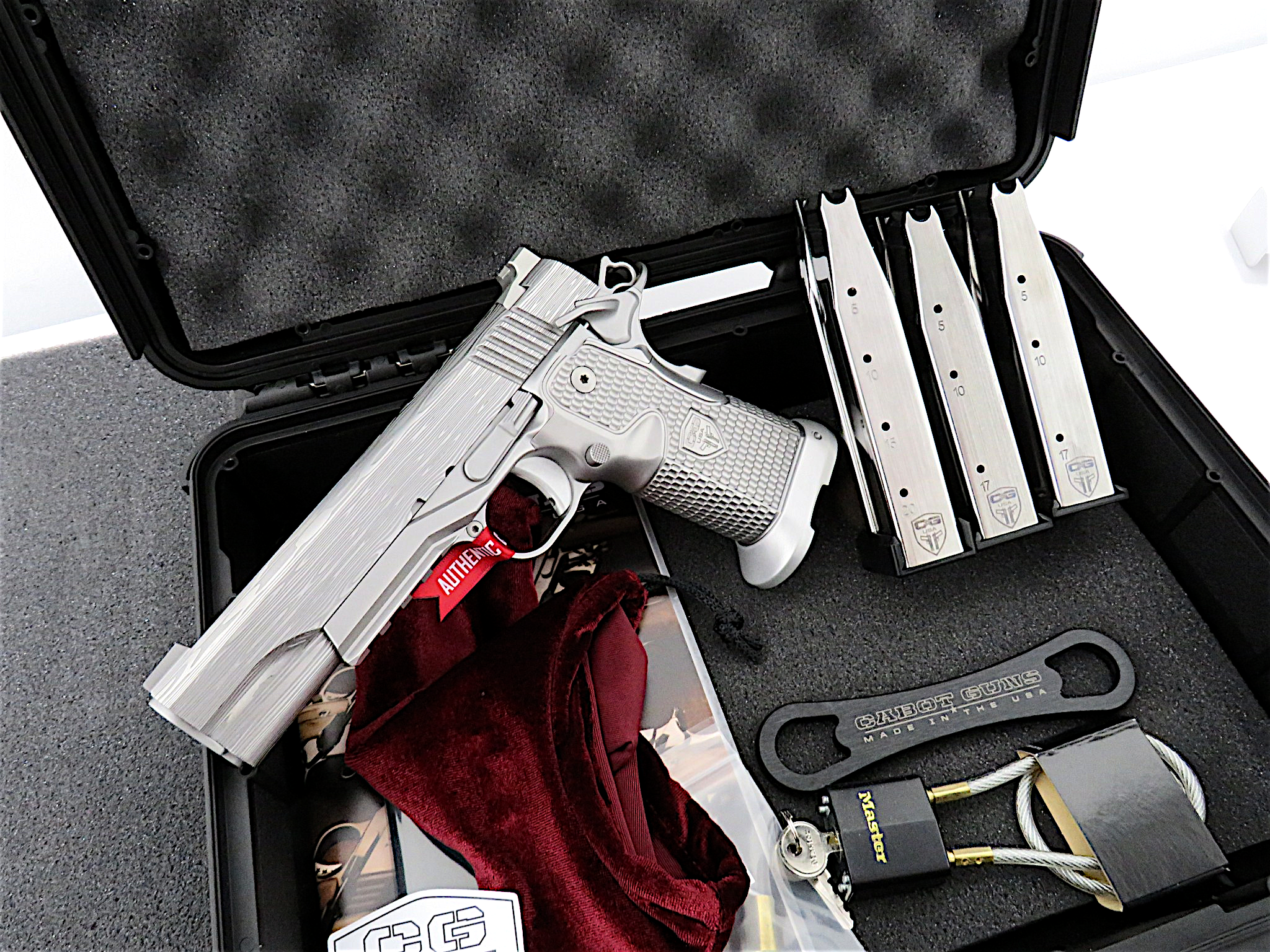 Cabot Guns Serenity Max DS 1911 in 9mm Gov with 3 Mags - Image 9