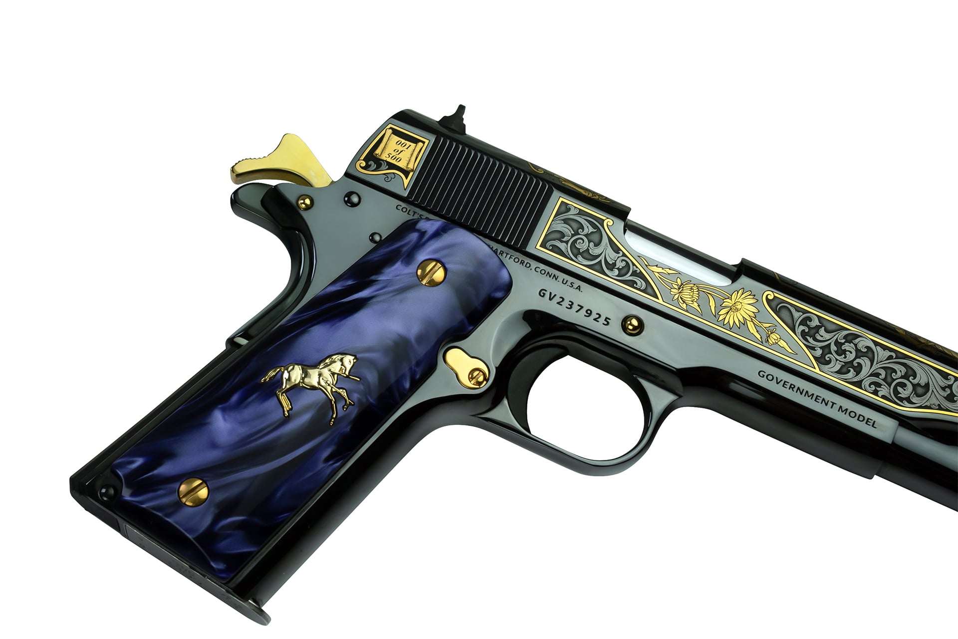 SK CUSTOMS SAN MIGUEL ARCÁNEL (SAINT MICHAEL) Colt 1911 38sup ONE of 500-img-12
