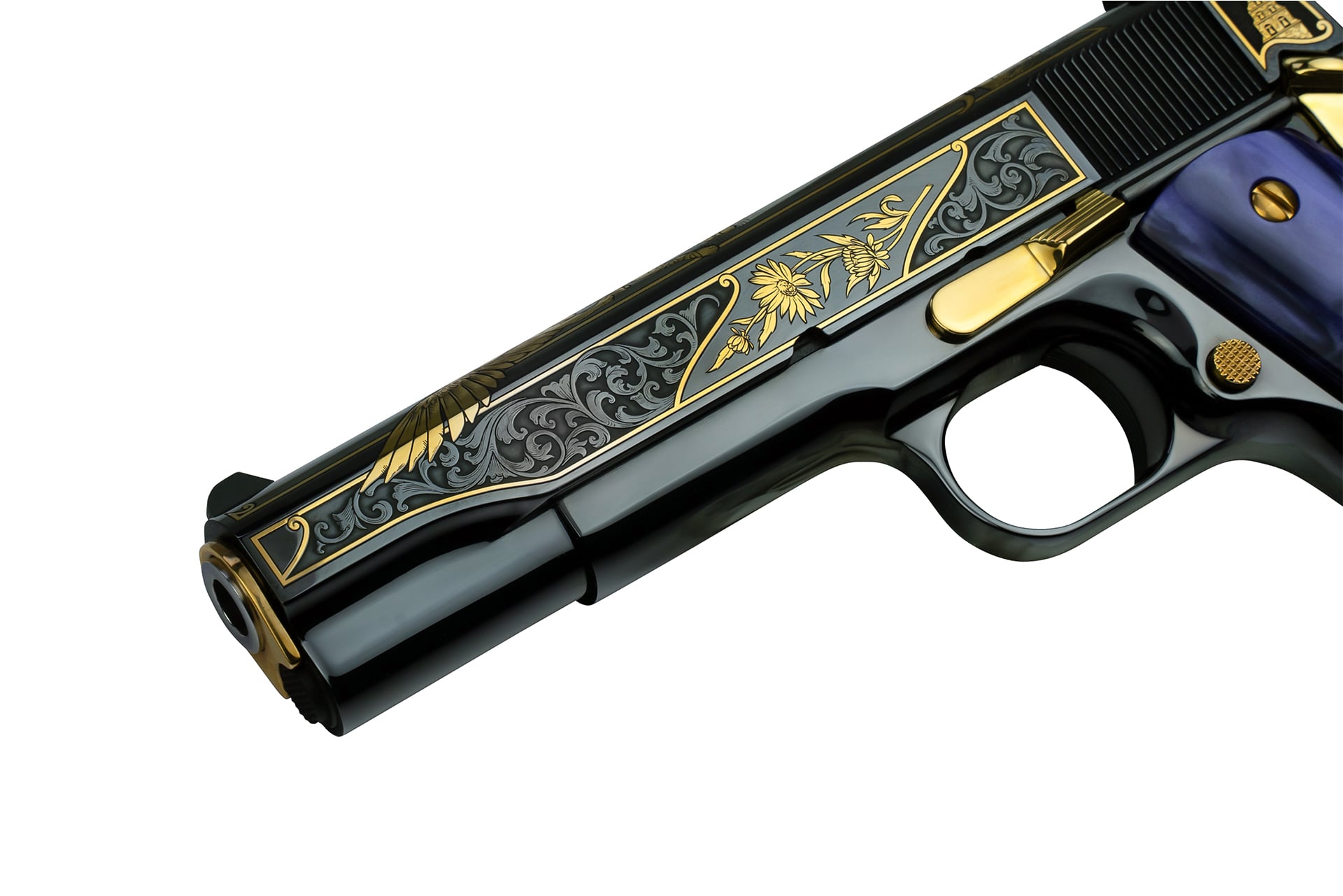 SK CUSTOMS SAN MIGUEL ARCÁNEL (SAINT MICHAEL) Colt 1911 38sup ONE of 500-img-7