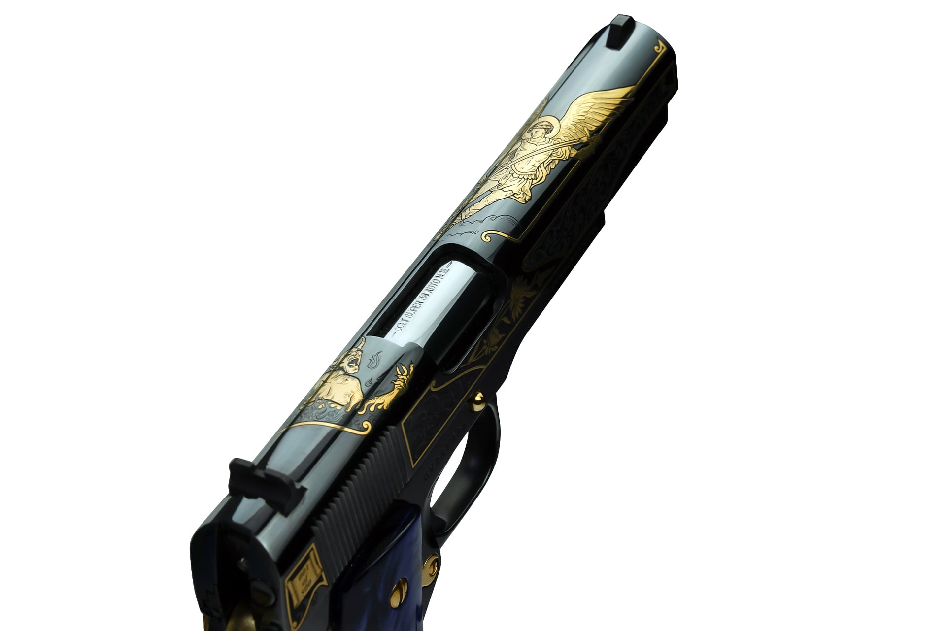 SK CUSTOMS SAN MIGUEL ARCÁNEL (SAINT MICHAEL) Colt 1911 38sup ONE of 500-img-8
