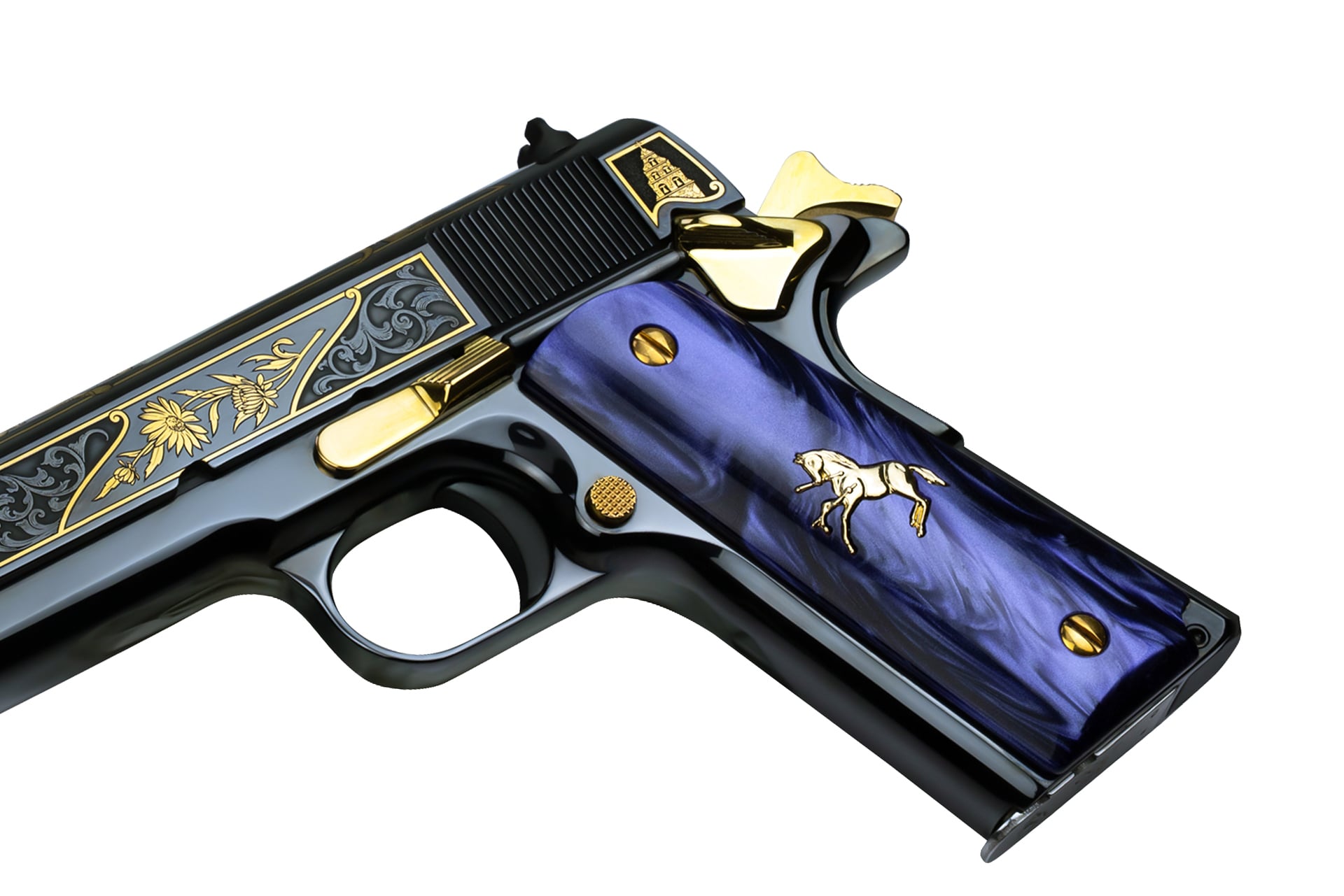 SK CUSTOMS SAN MIGUEL ARCÁNEL (SAINT MICHAEL) Colt 1911 38sup ONE of 500-img-9