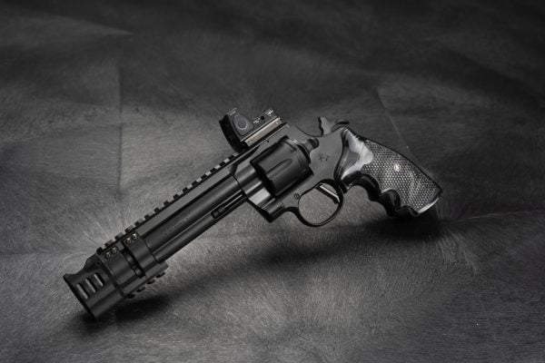 Custom Shop Colt Python 6" Compensated, Pic Rail, RMR Mount, RMR Green ...