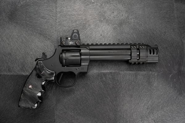 Custom Shop Colt Python 6" Compensated, Pic Rail, RMR Mount, RMR Green ...