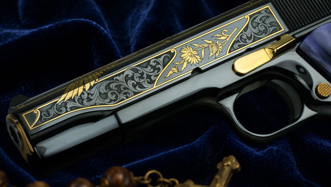 SK CUSTOMS SAN MIGUEL ARCÁNEL (SAINT MICHAEL) Colt 1911 38sup ONE of 500-img-6