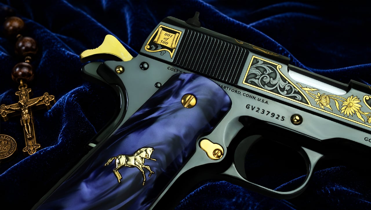 SK CUSTOMS SAN MIGUEL ARCÁNEL (SAINT MICHAEL) Colt 1911 38sup ONE of 500-img-5