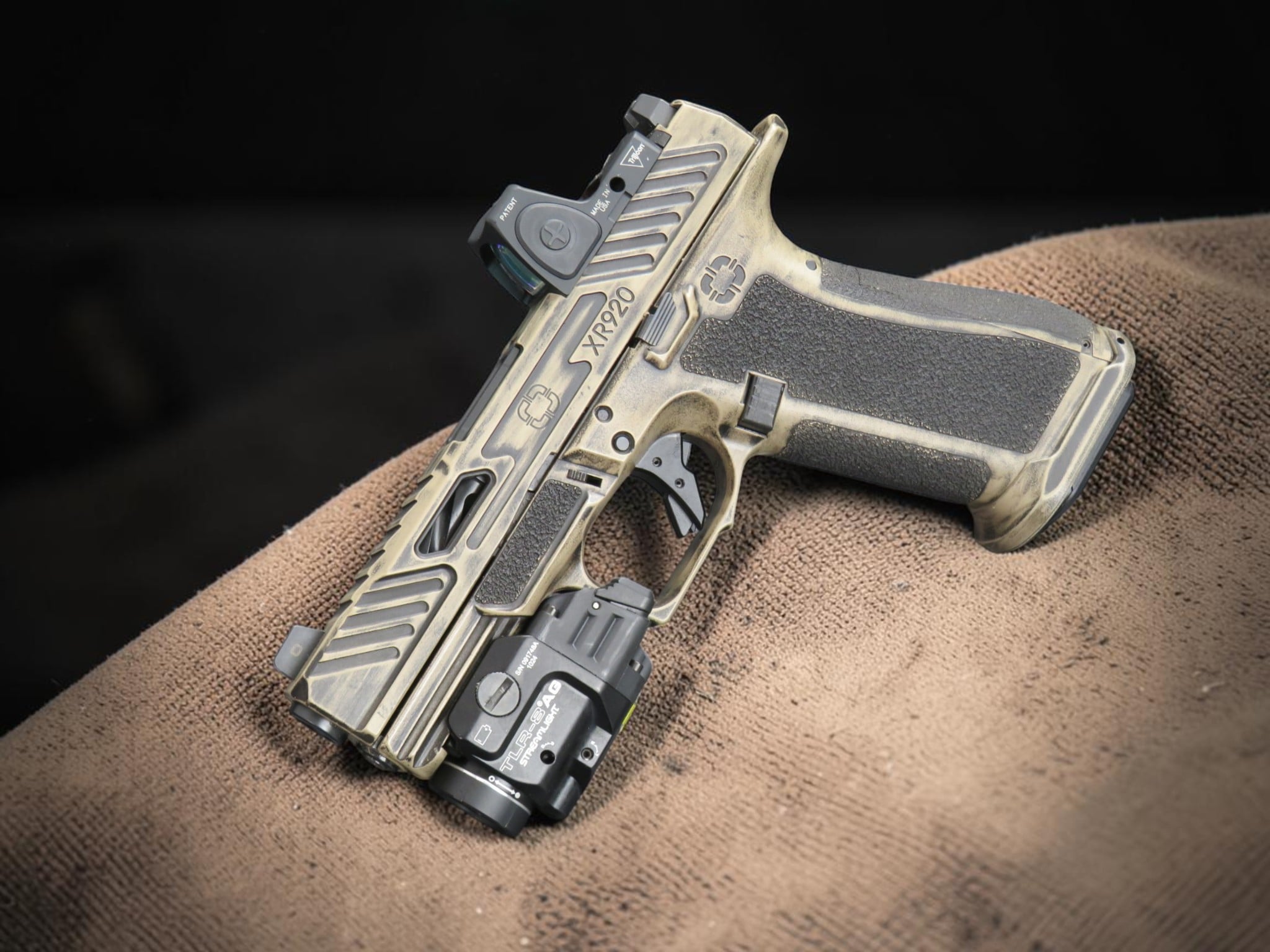 ONE-OF-ONE SHADOW SYSTEMS XR920 ELITE with 10rd Mags, Trijicon RMR and Streamlight TLR-8a G Flex