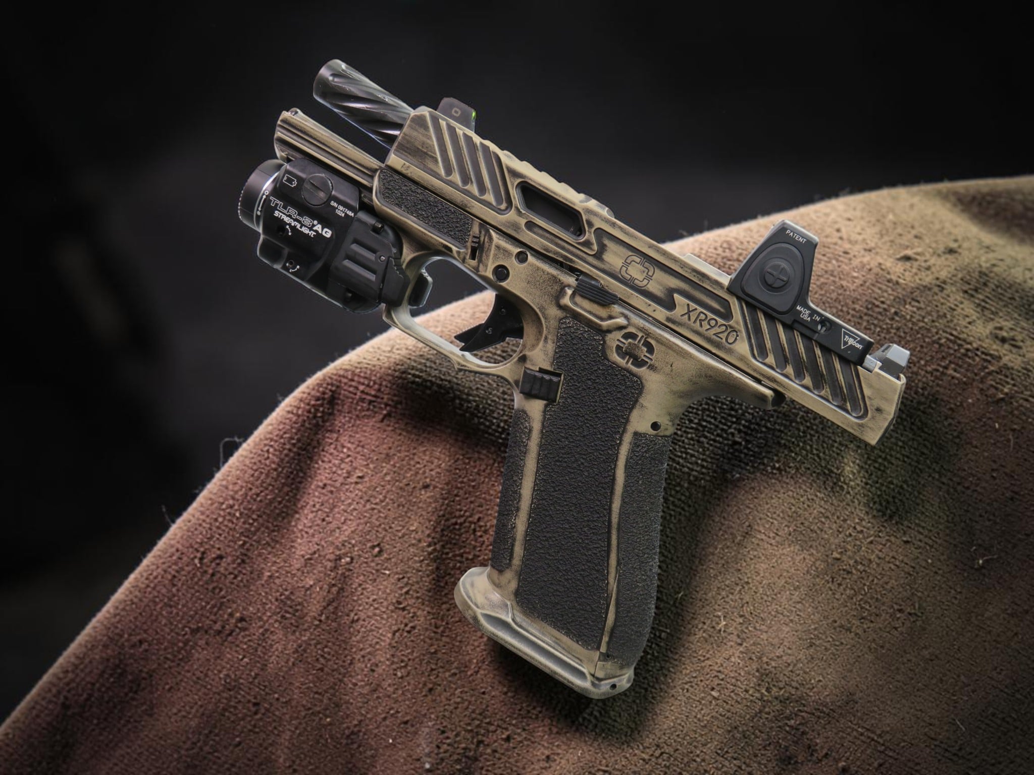 ONE-OF-ONE SHADOW SYSTEMS XR920 ELITE with 10rd Mags, Trijicon RMR and Streamlight TLR-8a G Flex - Image 3