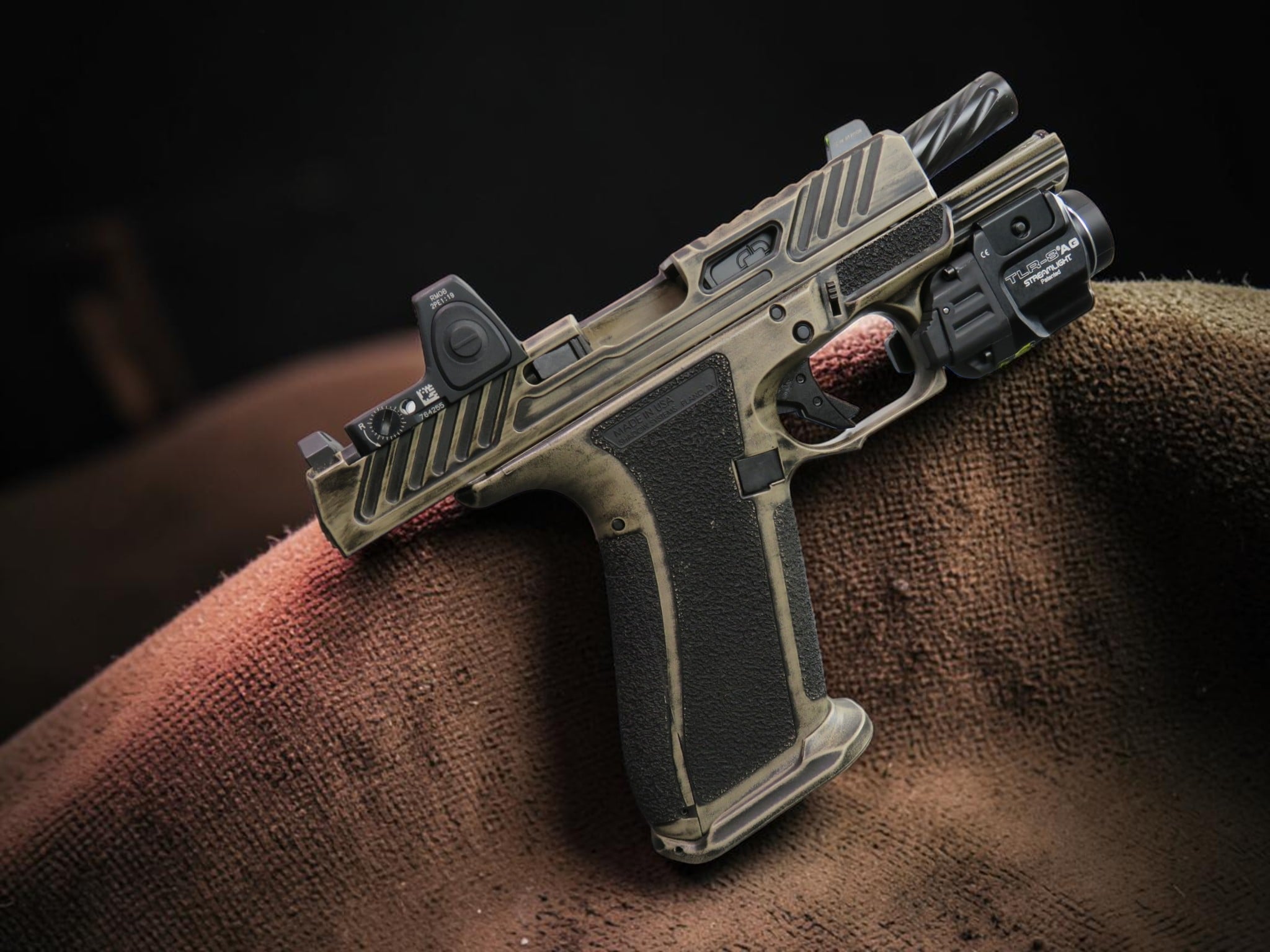 ONE-OF-ONE SHADOW SYSTEMS XR920 ELITE with 10rd Mags, Trijicon RMR and Streamlight TLR-8a G Flex - Image 4