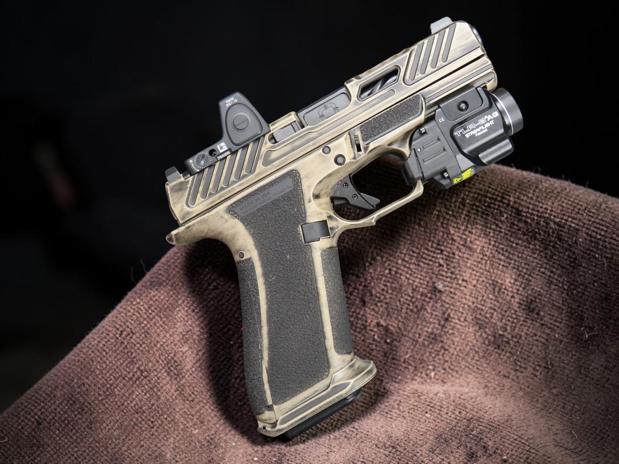 ONE-OF-ONE SHADOW SYSTEMS XR920 ELITE with 10rd Mags, Trijicon RMR and Streamlight TLR-8a G Flex - Image 7