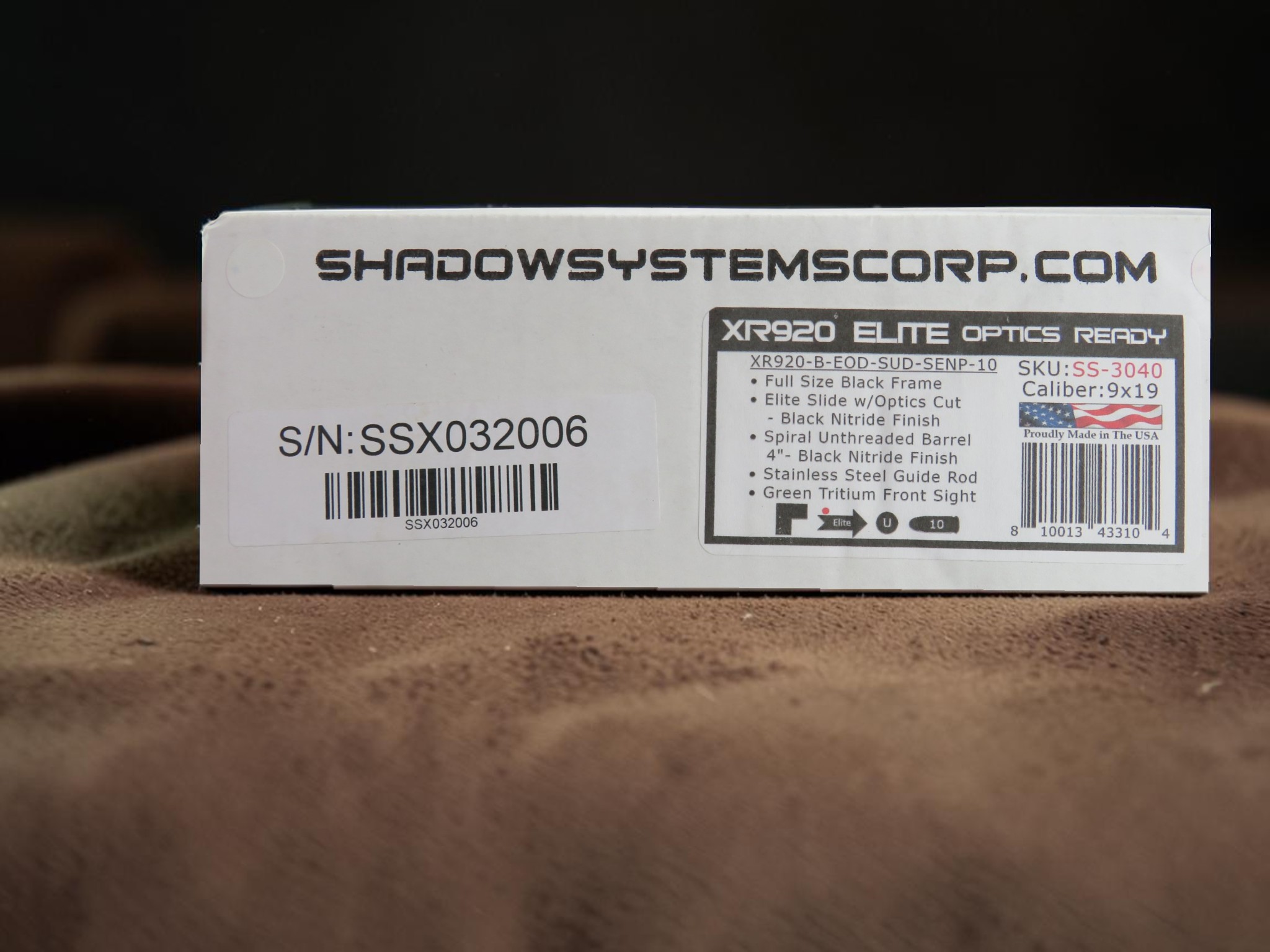 ONE-OF-ONE SHADOW SYSTEMS XR920 ELITE with 10rd Mags, Trijicon RMR and Streamlight TLR-8a G Flex - Image 12