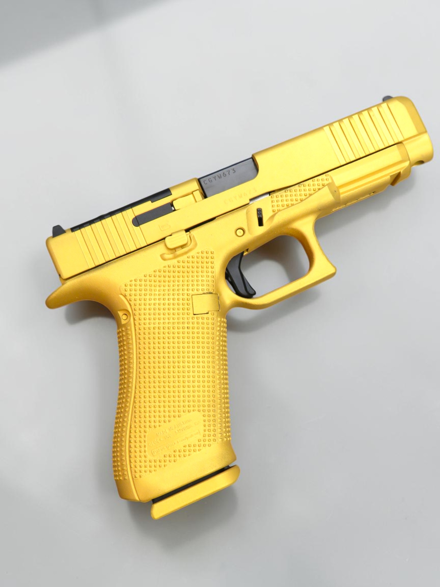 SK Customs Glock 17 Gen 6 MOS GOLD CERAKOTE 17rd Mags - Image 7