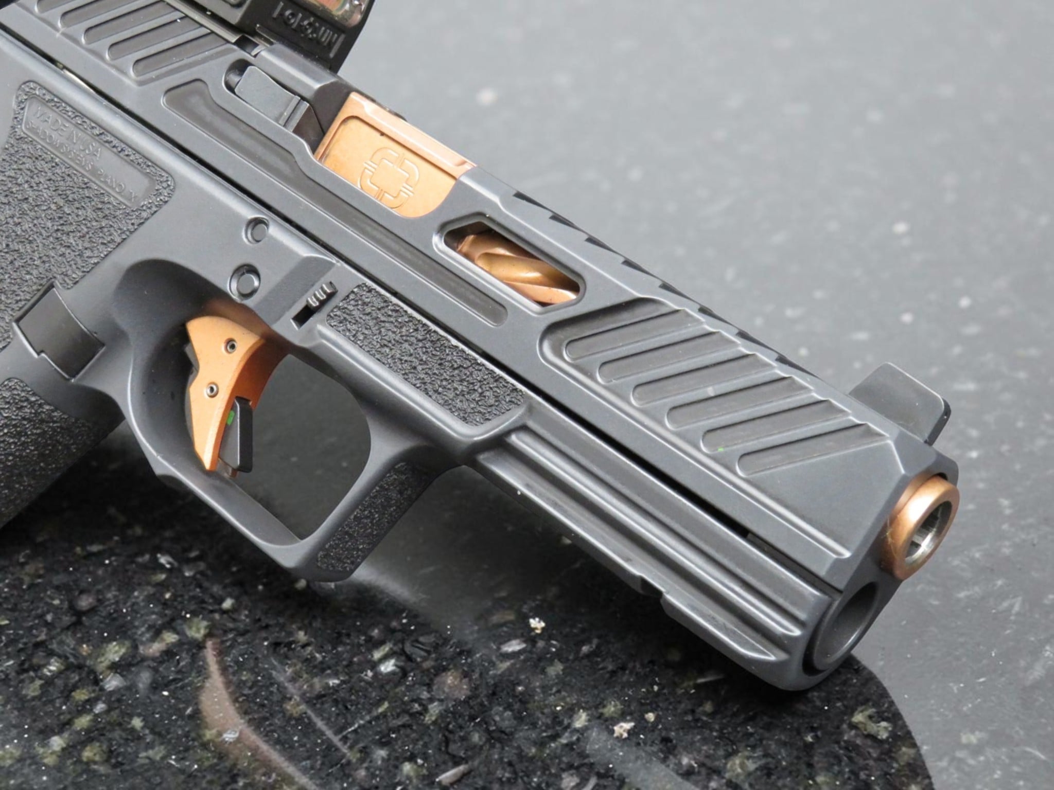 ONE-OF-ONE SHADOW SYSTEMS DR920 ELITE with 17rd Mags, Holosun 507T MRS Green - Image 3