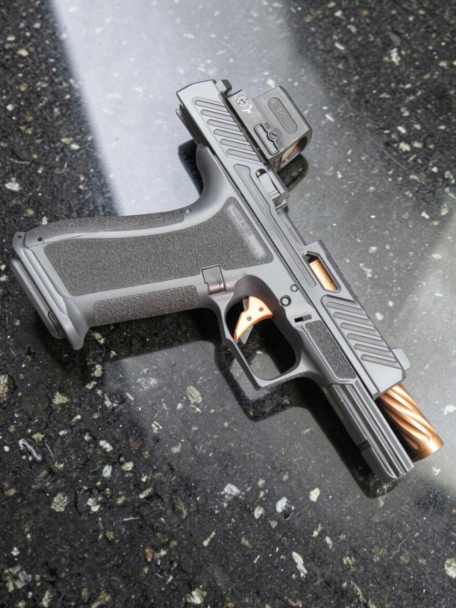 ONE-OF-ONE SHADOW SYSTEMS DR920 ELITE with 17rd Mags, Holosun 507T MRS Green - Image 6