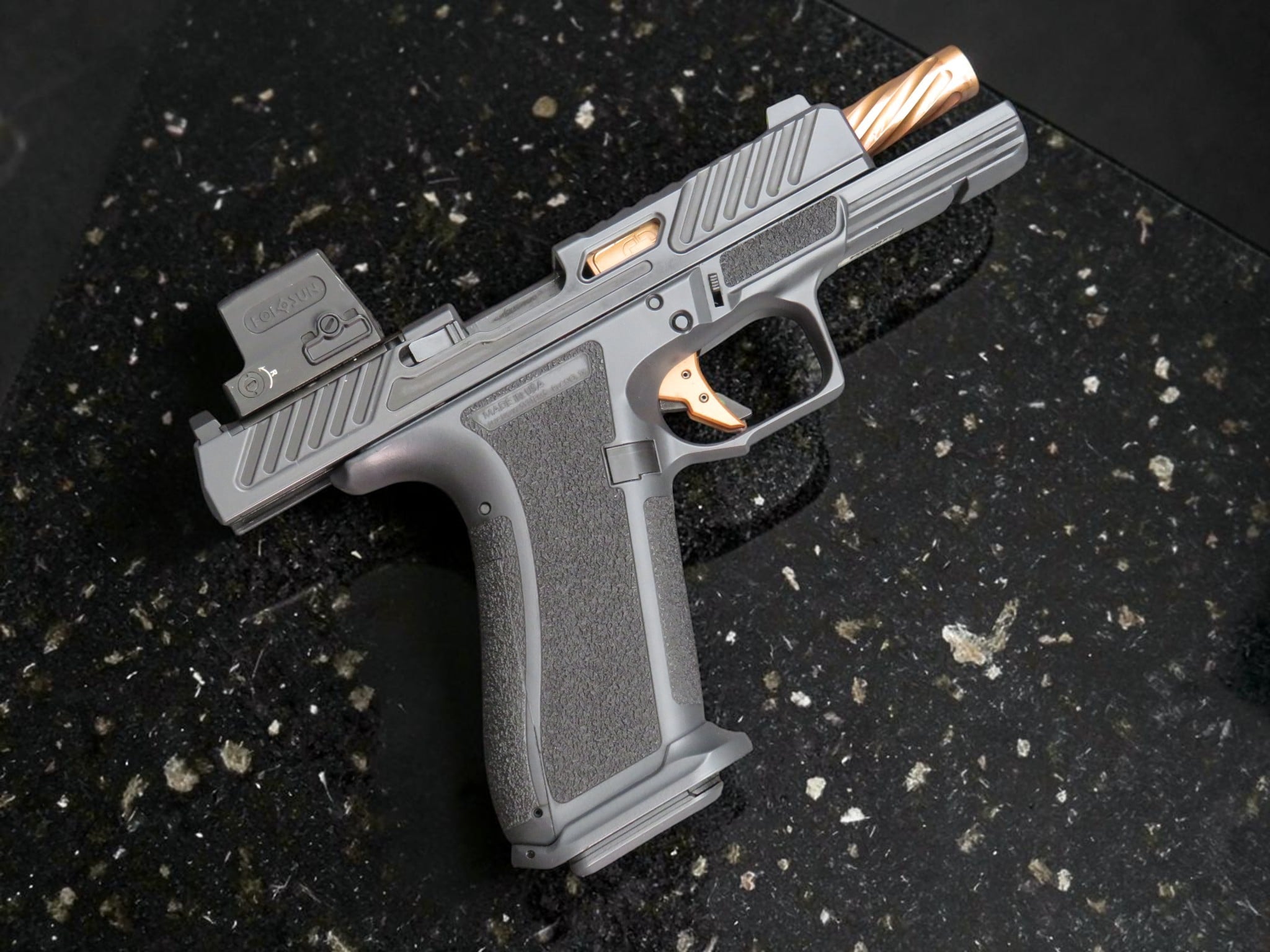 ONE-OF-ONE SHADOW SYSTEMS DR920 ELITE with 17rd Mags, Holosun 507T MRS Green - Image 8