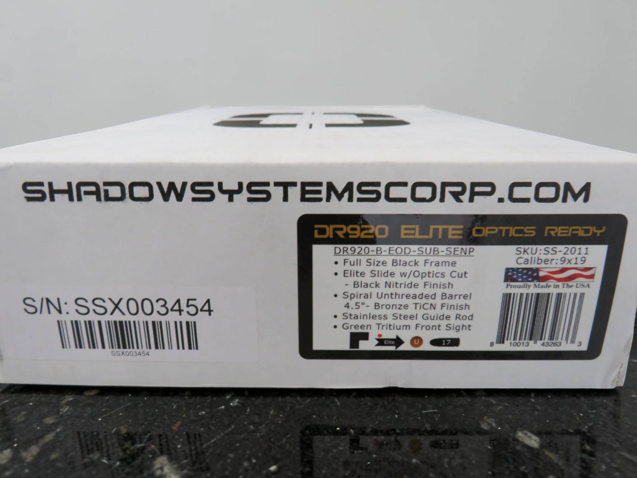 ONE-OF-ONE SHADOW SYSTEMS DR920 ELITE with 17rd Mags, Holosun 507T MRS Green - Image 12