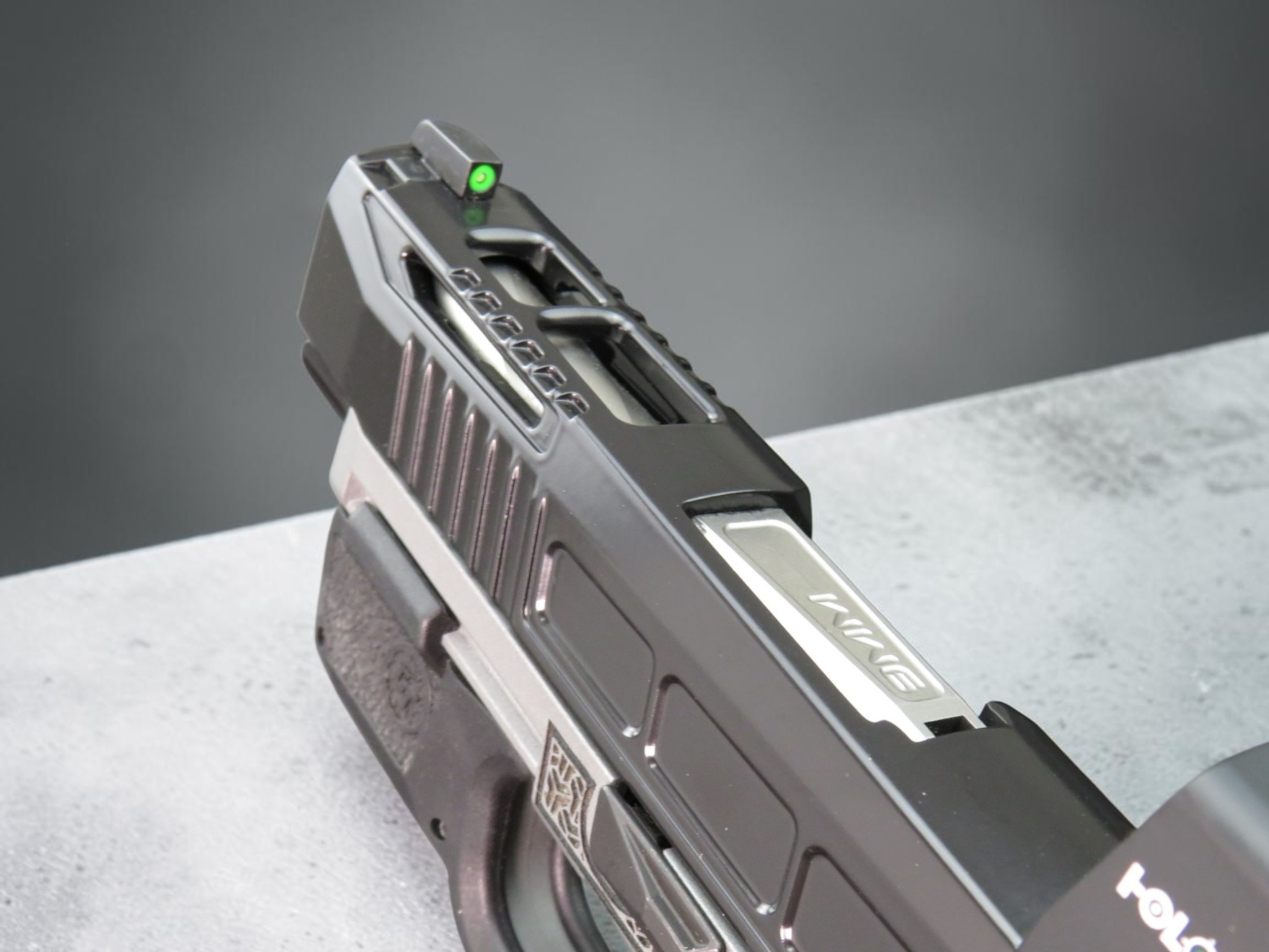 CUSTOM SIG P365XL 9mm Tetris Stipple, Cerakoted, Pic Rail with Optic and Lots of Extras - Image 7