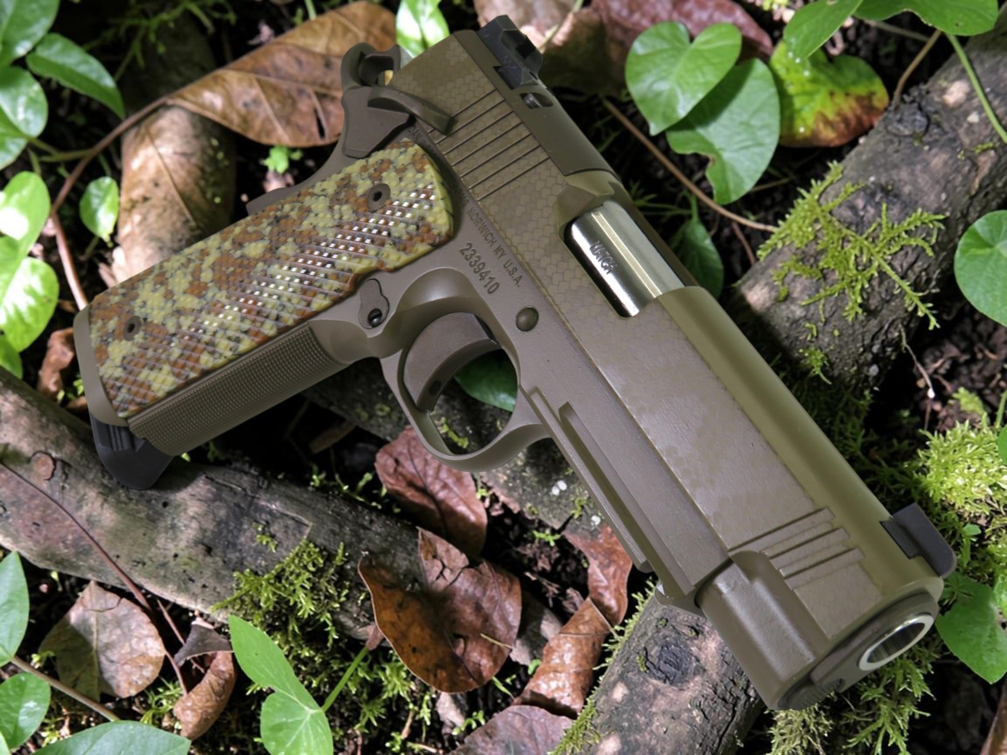SK LIMITED DAN WESSON COMMANDER SPECIALIST RATTLER EDITION 1911 OPTIC READY 45acp - Image 7