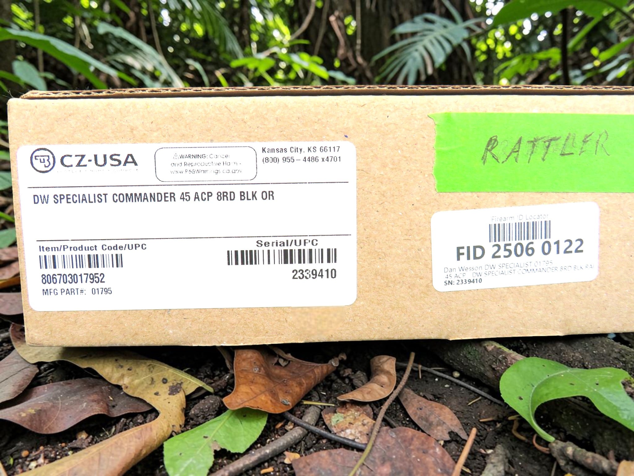 SK LIMITED DAN WESSON COMMANDER SPECIALIST RATTLER EDITION 1911 OPTIC READY 45acp - Image 8