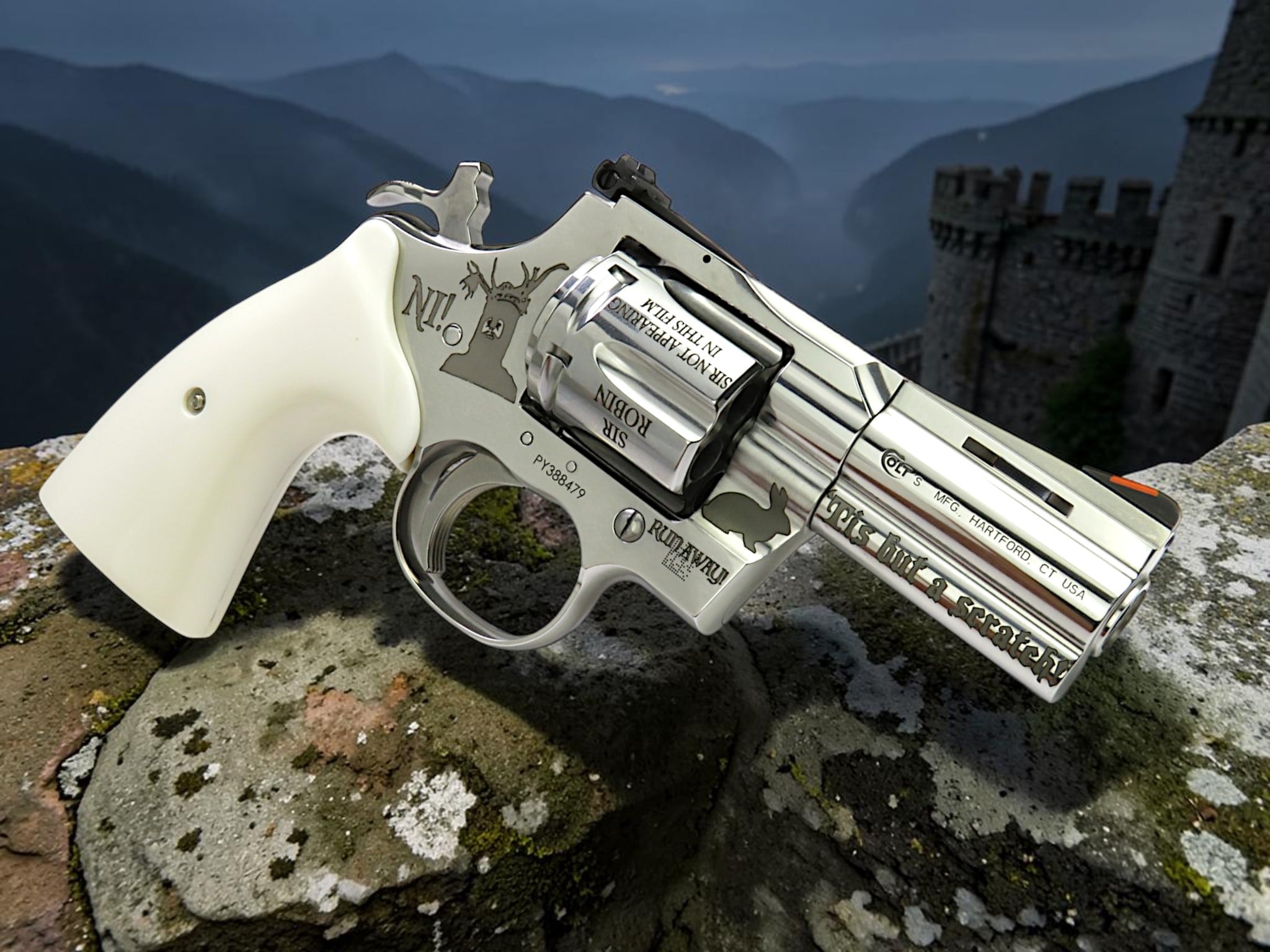 SK Customs "The Monty" Colt Python 3" - Image 2