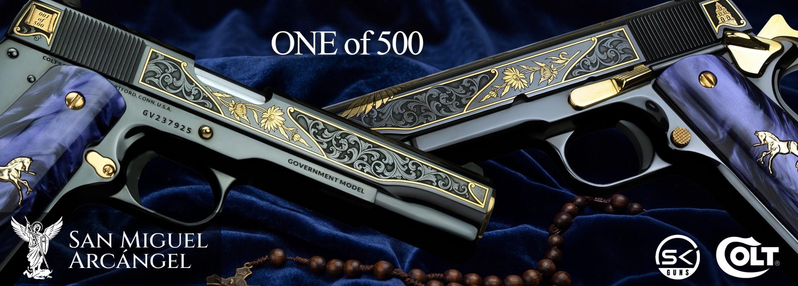 SK CUSTOMS SAN MIGUEL ARCÁNEL (SAINT MICHAEL) Colt 1911 38sup ONE of 500-img-13