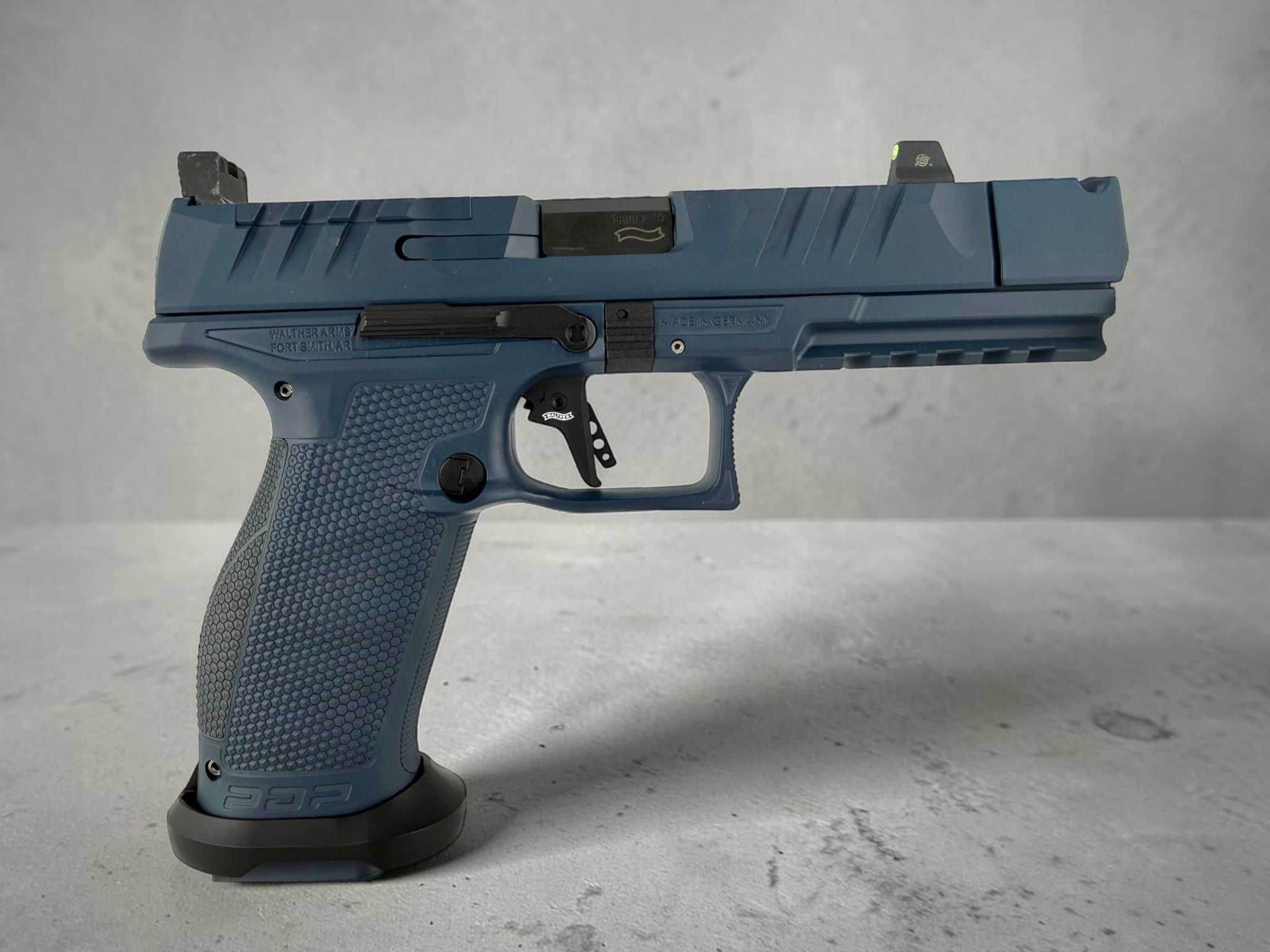 SK Guns Custom Shop Navy Blue Walther PDP Pro-X FS 4.6" 20rd PMM Comp - Image 6