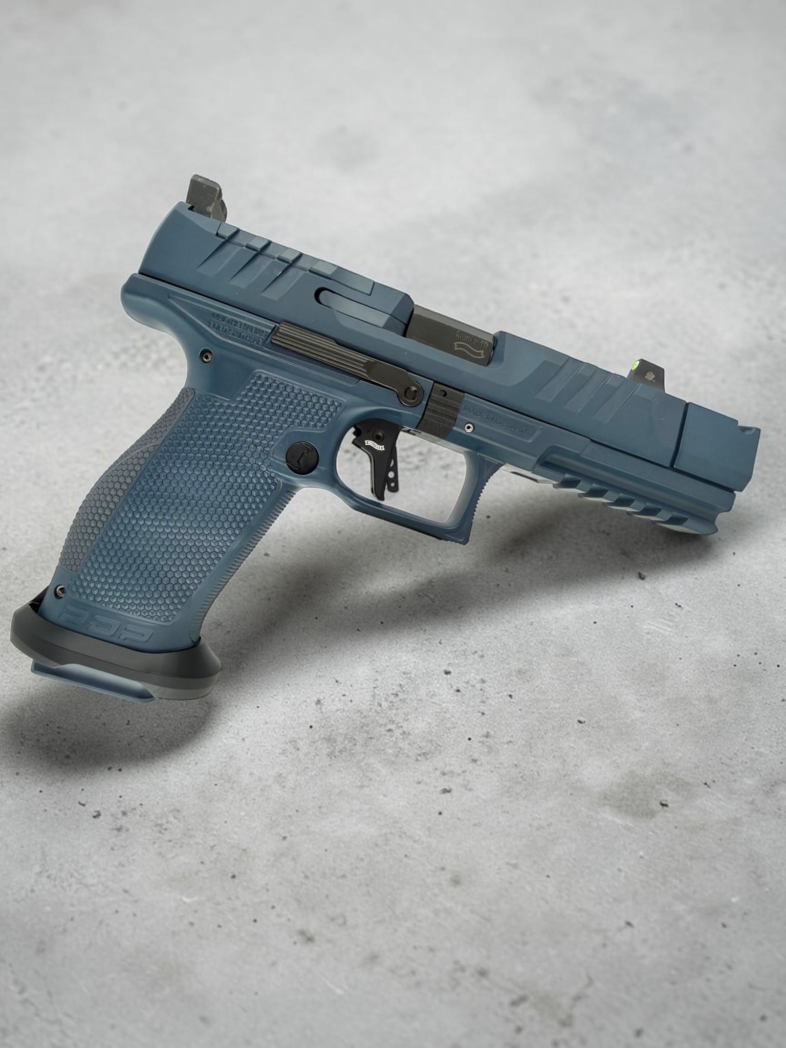 SK Guns Custom Shop Navy Blue Walther PDP Pro-X FS 4.6" 20rd PMM Comp - Image 5