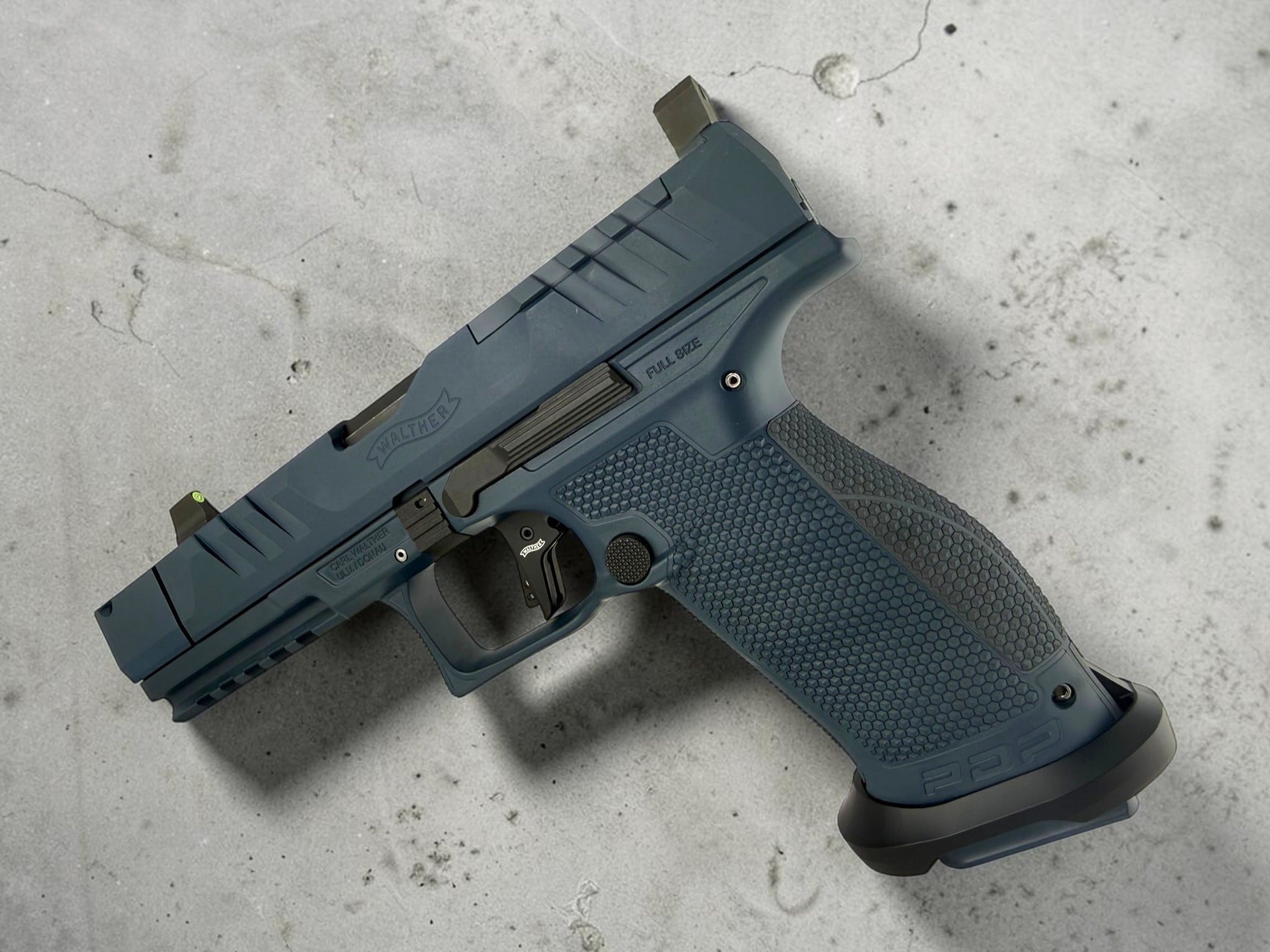SK Guns Custom Shop Navy Blue Walther PDP Pro-X FS 4.6" 20rd PMM Comp - Image 8