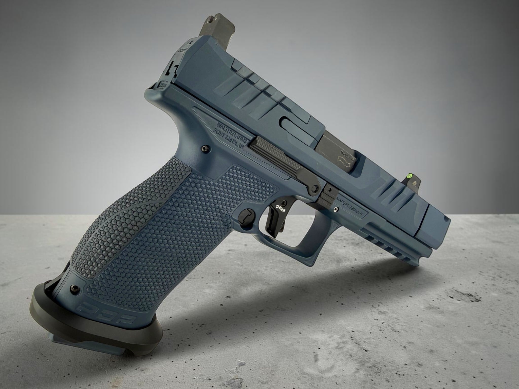 SK Guns Custom Shop Navy Blue Walther PDP Pro-X FS 4.6" 20rd PMM Comp - Image 7