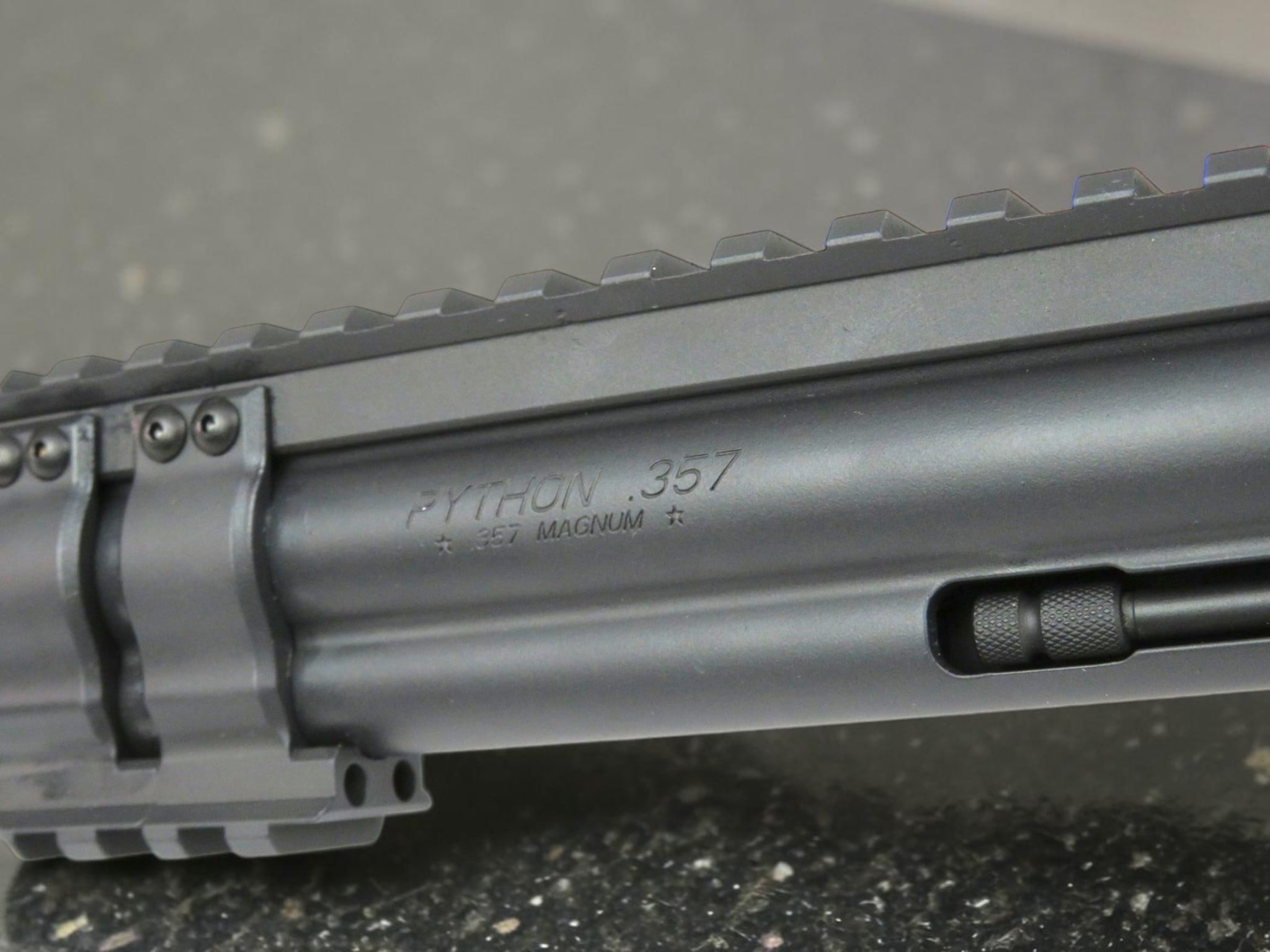 SK Customs Custom Shop Colt Python 6" Compensated, Pic Rail, RMR/RCR Mount, RCR Red Dot, Reactiv Maxx Grips - Image 5