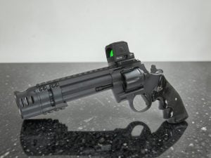 SK Customs Custom Shop Colt Python 6 Compensated Pic Rail RMRRCR Mount RCR Red Dot Reactiv Maxx Grips