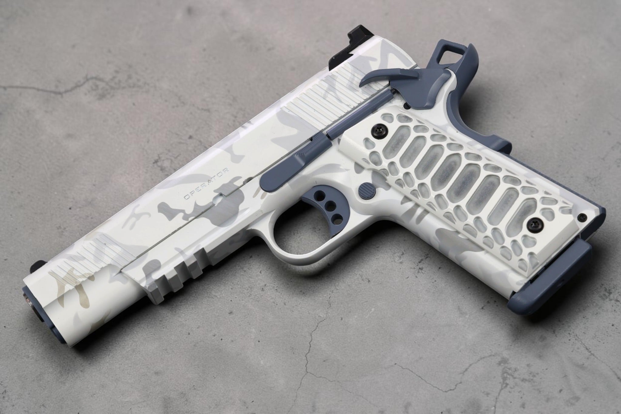 SK CUSTOMS CUSTOM SHOP SPRINGFIELD OPERATOR STORMTROOPER CERAKOTE