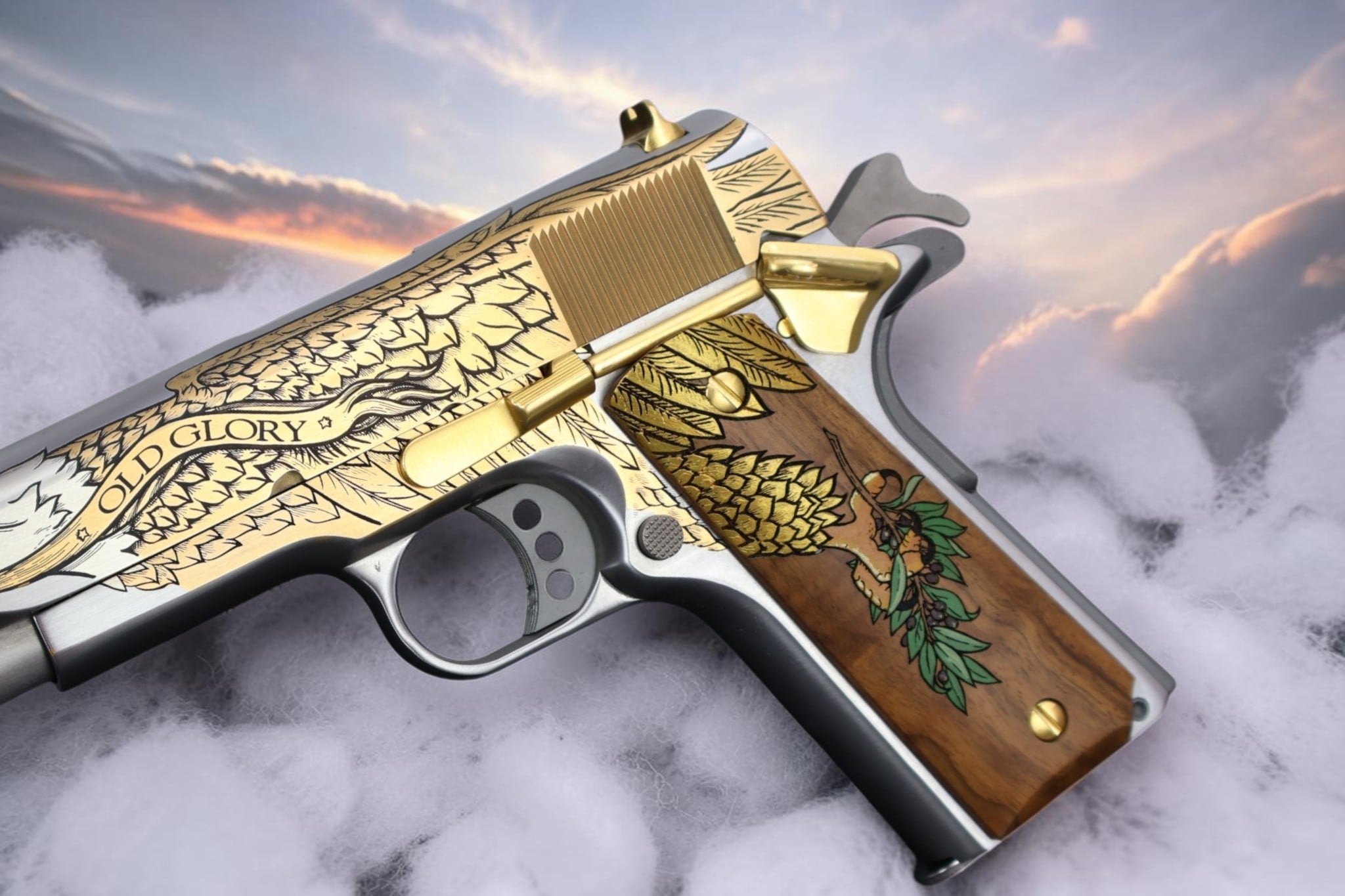 Colt 1911 45acp ONE of 2500 OLD GLORY #215 - Image 2
