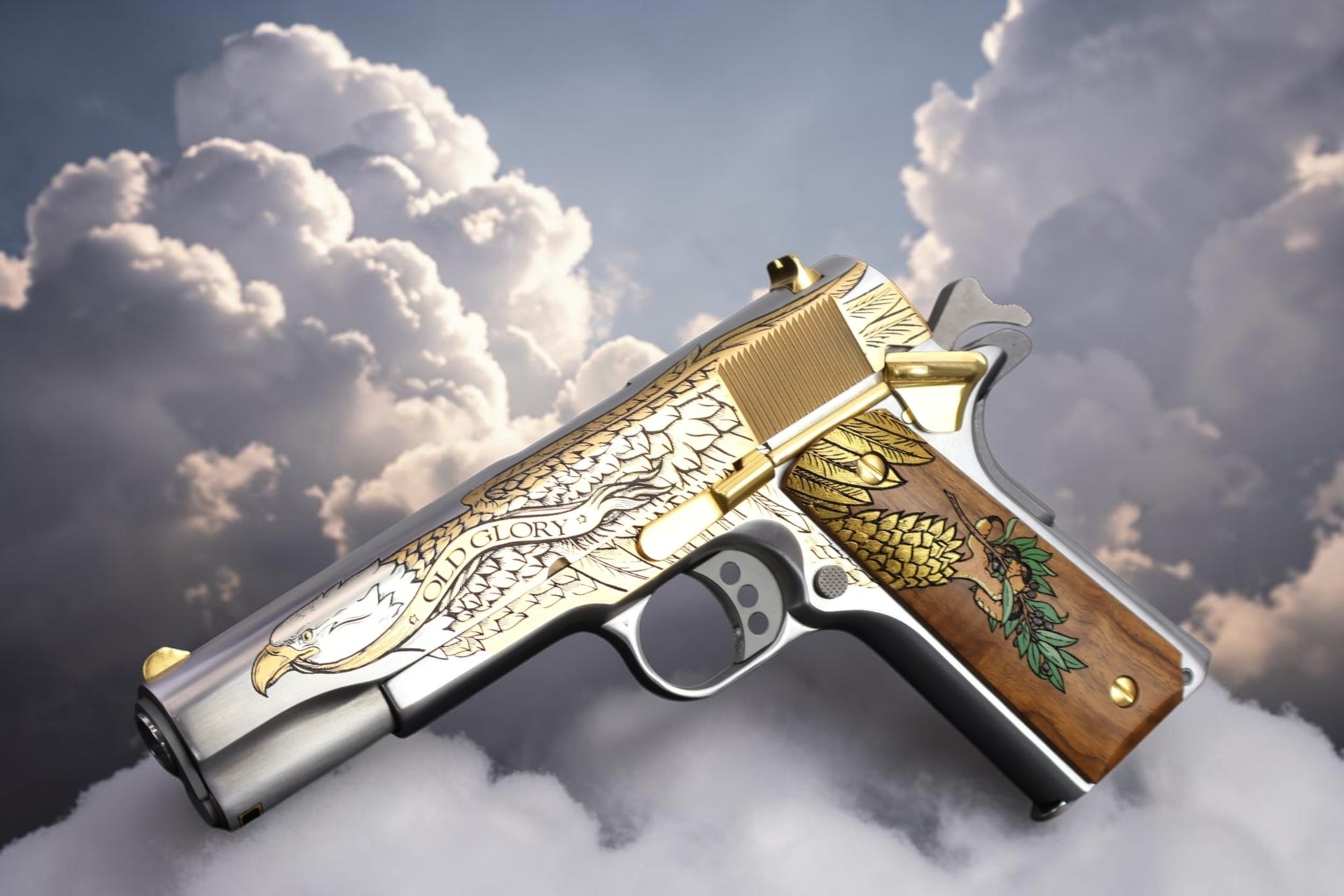 Colt 1911 45acp ONE of 2500 OLD GLORY #215 - Image 6