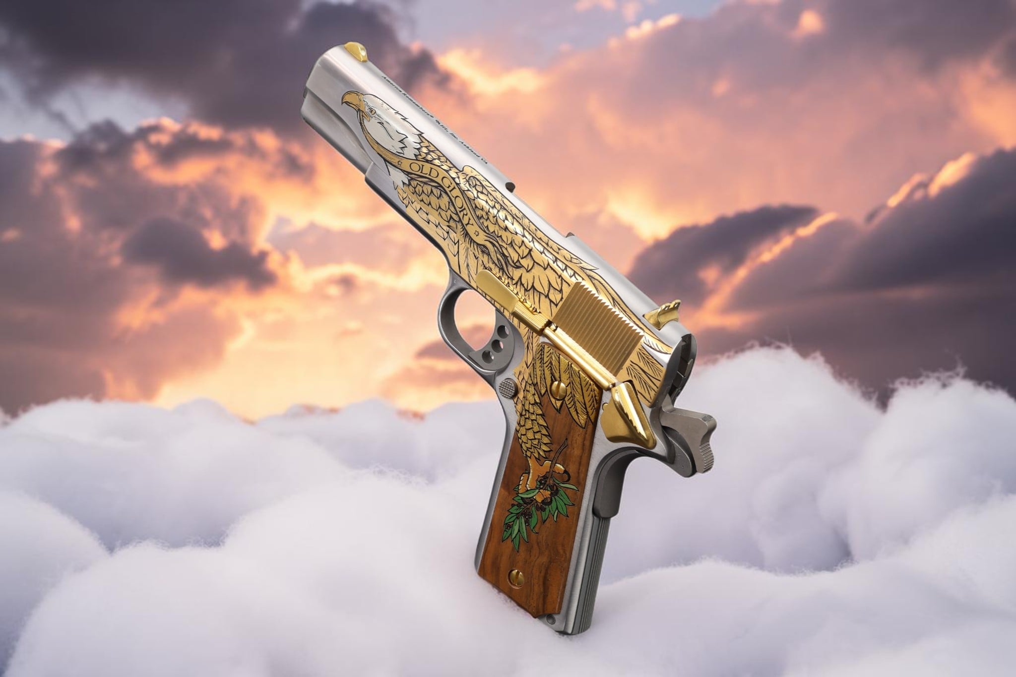 Colt 1911 45acp ONE of 2500 OLD GLORY #215 - Image 8